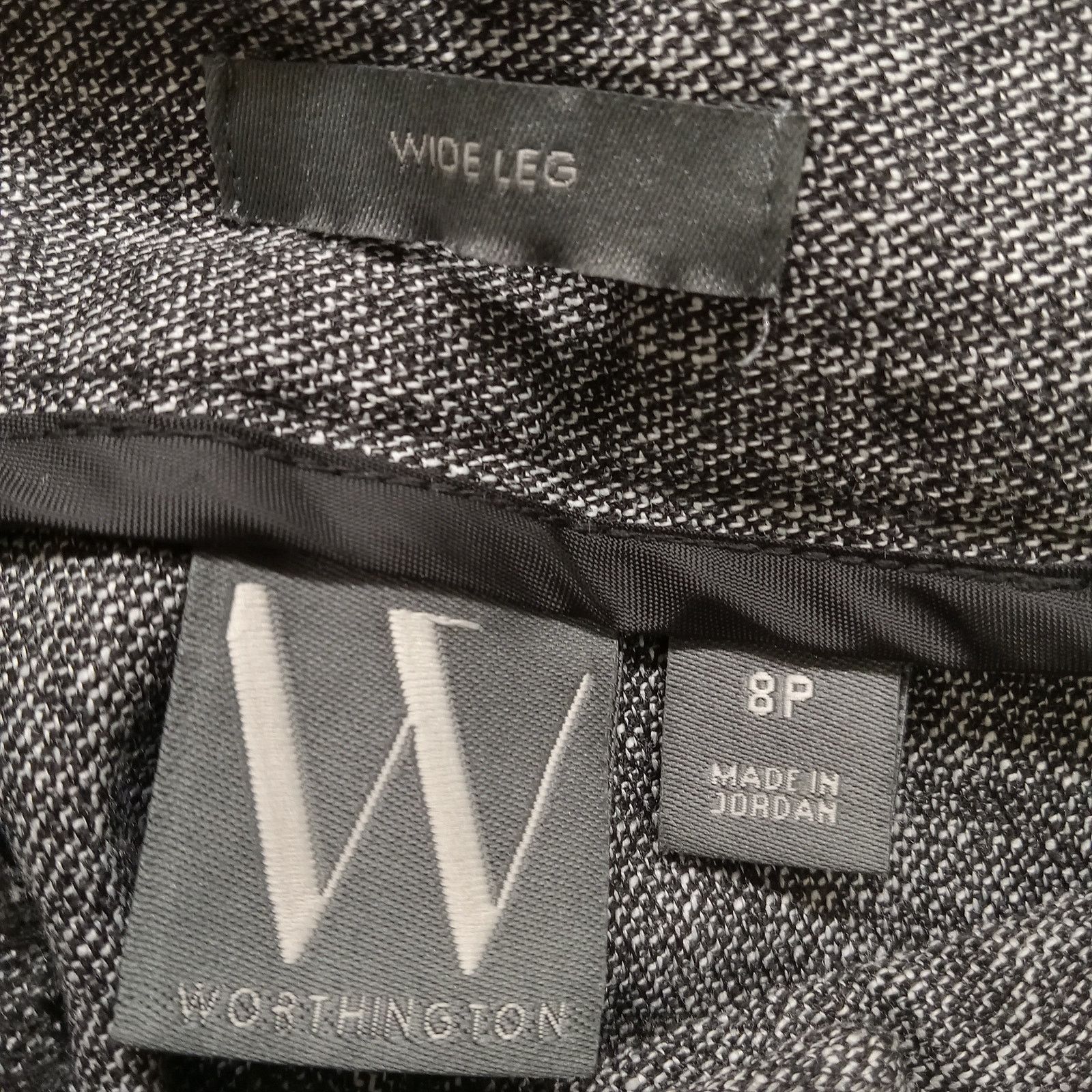 Worthington Worthington Dress Pants 8P (30 X 30) Women's Business Gray Size 30" / US 8 / IT 44 - 5 Thumbnail