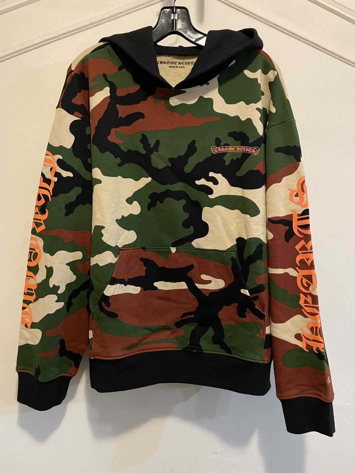 Chrome Hearts Chrome Hearts Matty Boy 'Caution Camo' Hoodie Sz XXL Size US XXL / EU 58 / 5 - 1 Thumbnail