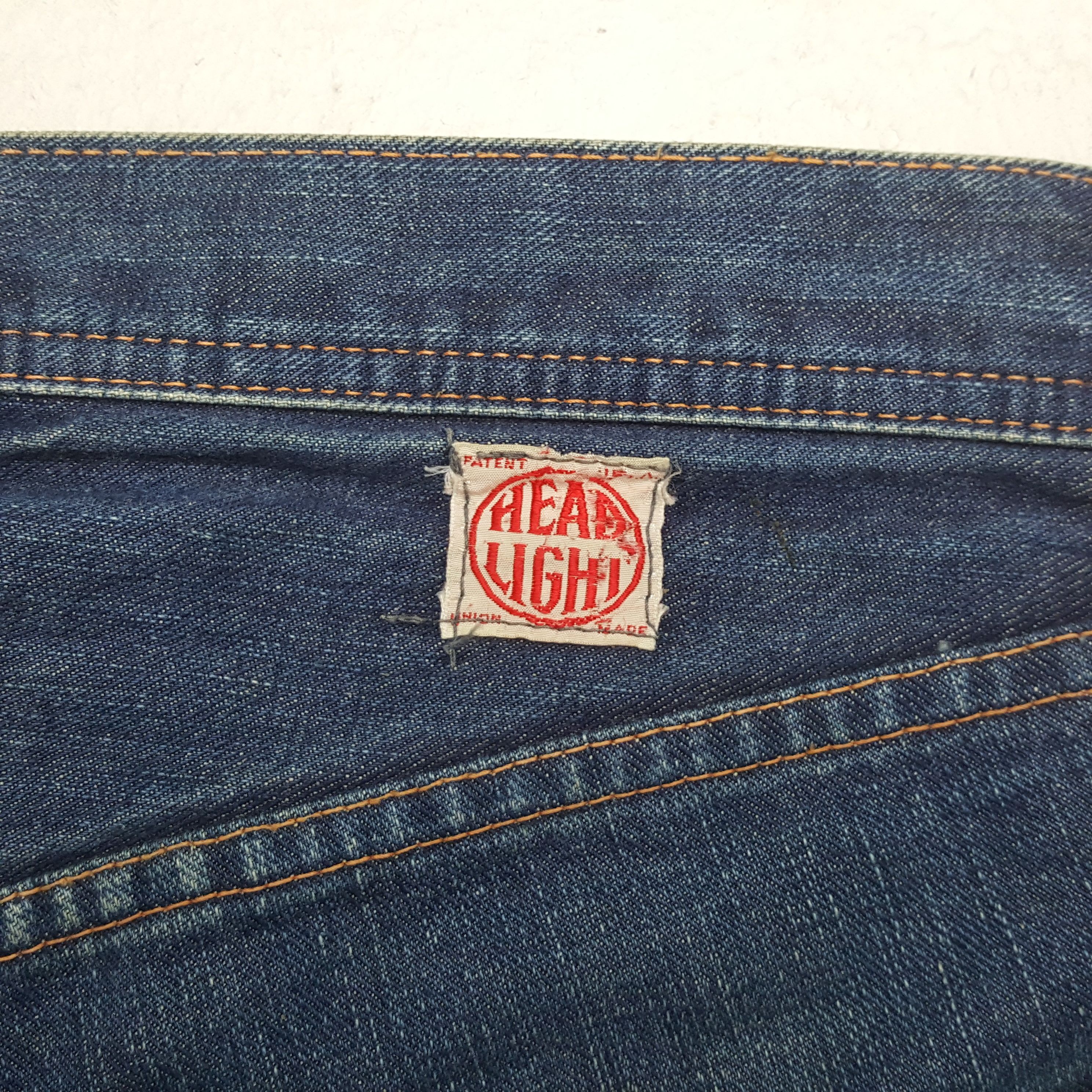 Vintage Head Light Japanese Streetwear Style Jeans RR13 Size US 30 / EU 46 - 13 Thumbnail