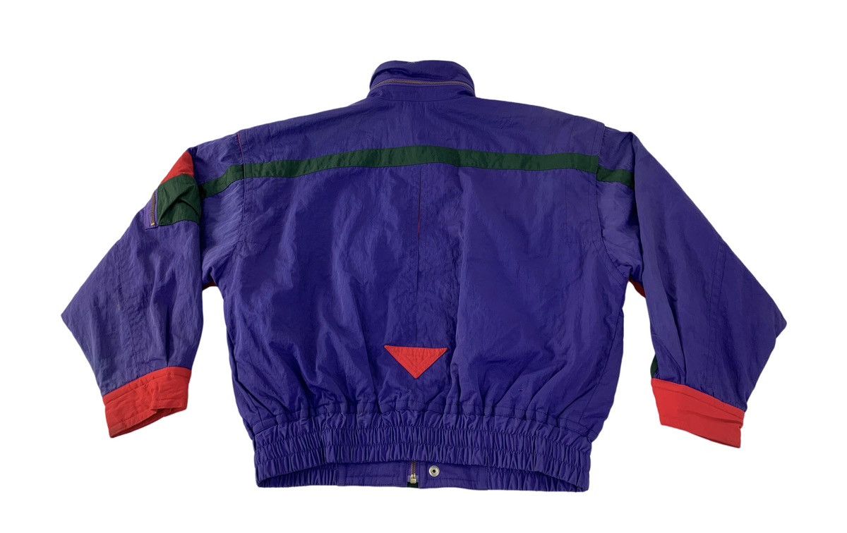 Japanese Brand 90s Pas Dansant Shearling Padded Full Zip Multicolour Design Size US L / EU 52-54 / 3 - 6 Thumbnail