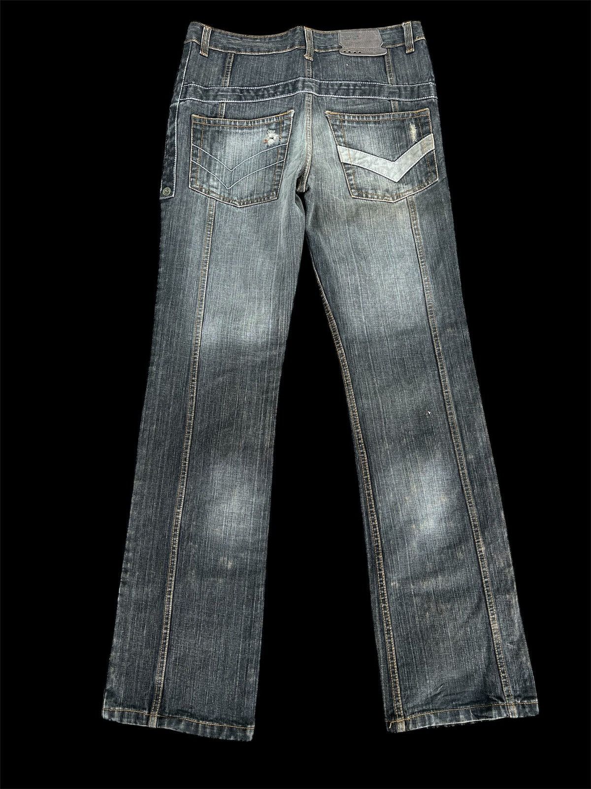 If Six Was Nine × Japanese Brand × Vintage Crazywash Okaz Denim Size US 32 / EU 48 - 2 Thumbnail