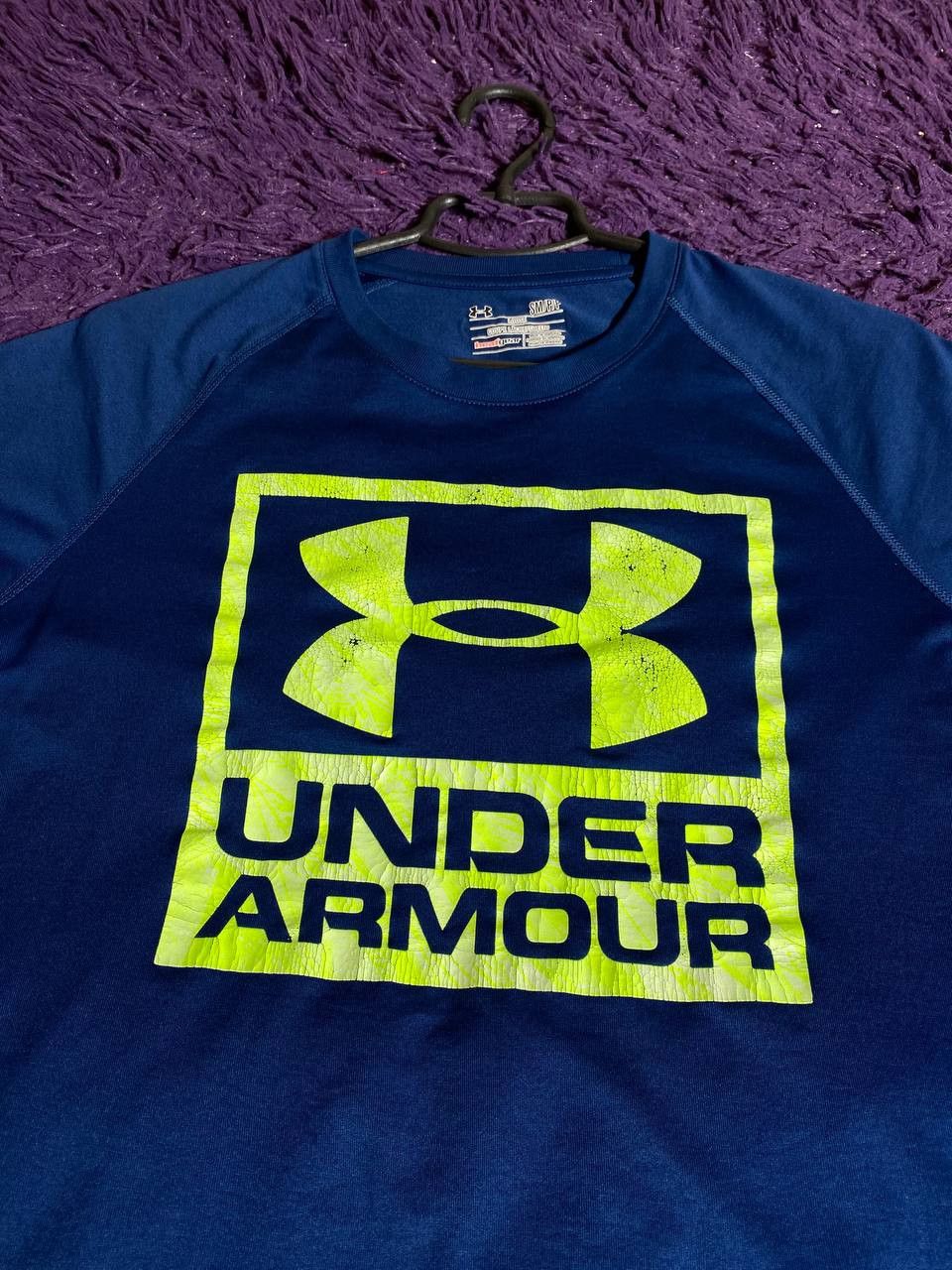 Under Armour × Vintage Under Armour Shirt Mens Large Gray Tank Top Compression Gym Size US S / EU 44-46 / 1 - 11 Thumbnail