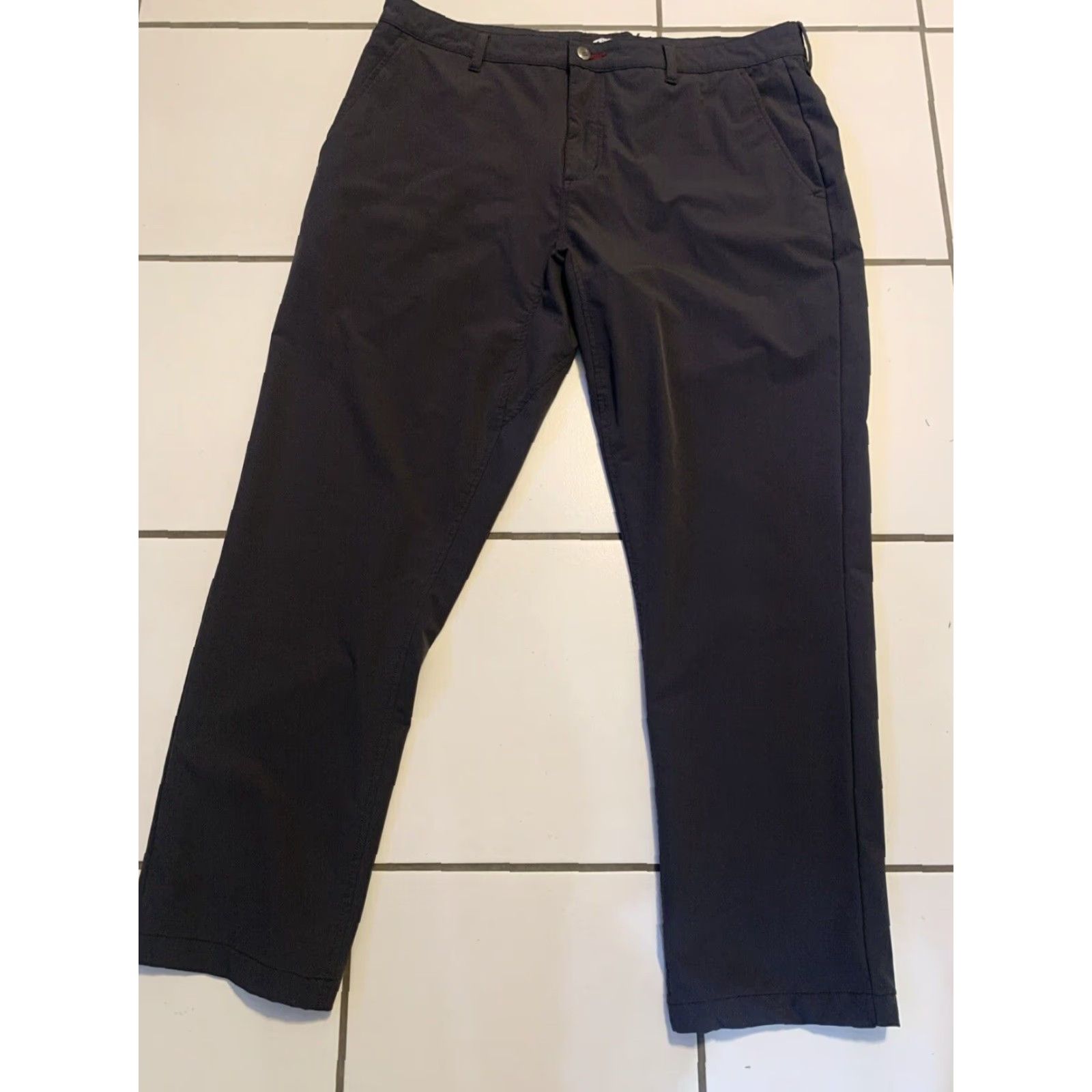 Mountain Khakis MOUNTAIN KHAKIS Men's Charcoal Gray Chino Pants Size 38x30 Slim Fit Mens Size US 38 / EU 54 - 2 Thumbnail