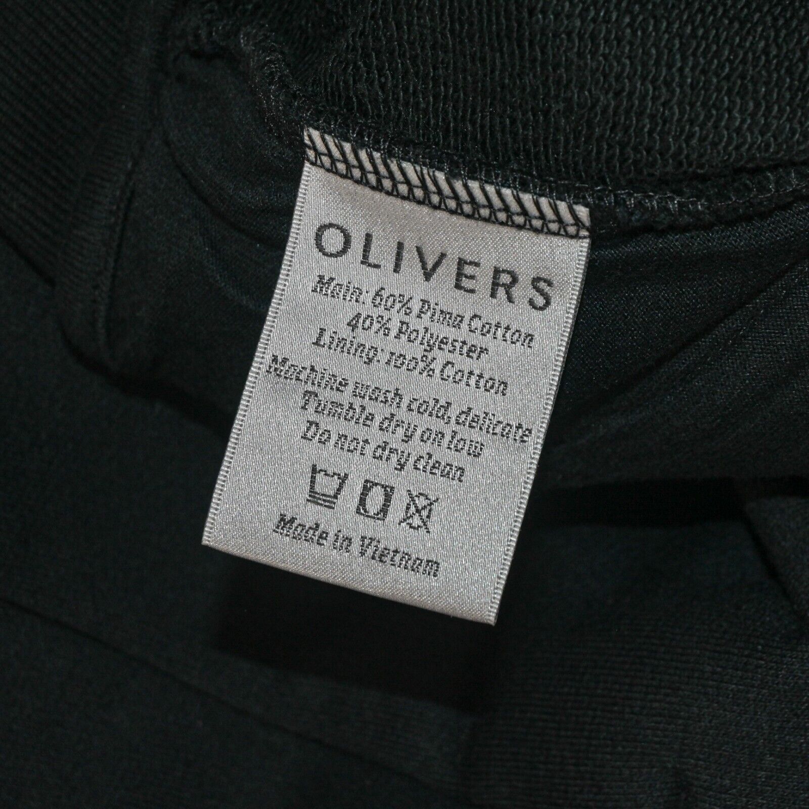 Olivers Apparel Olivers Apparel Men's French Terry Crew Sweatshirt in Black Size US M / EU 48-50 / 2 - 7 Thumbnail