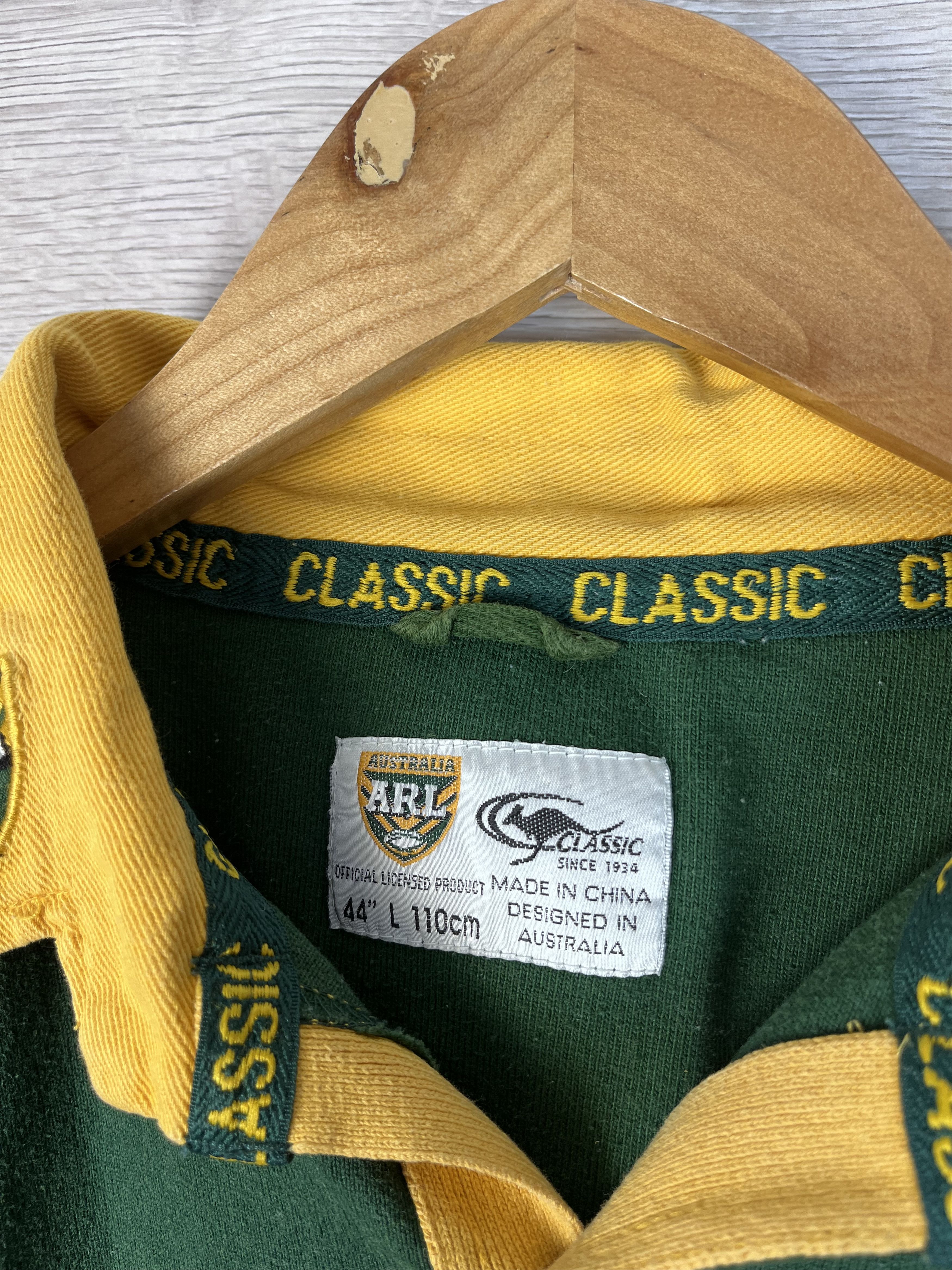 KangaROOS Vintage Australian Kangaroos Rugby League ARL Mens size L Size US L / EU 52-54 / 3 - 8 Thumbnail