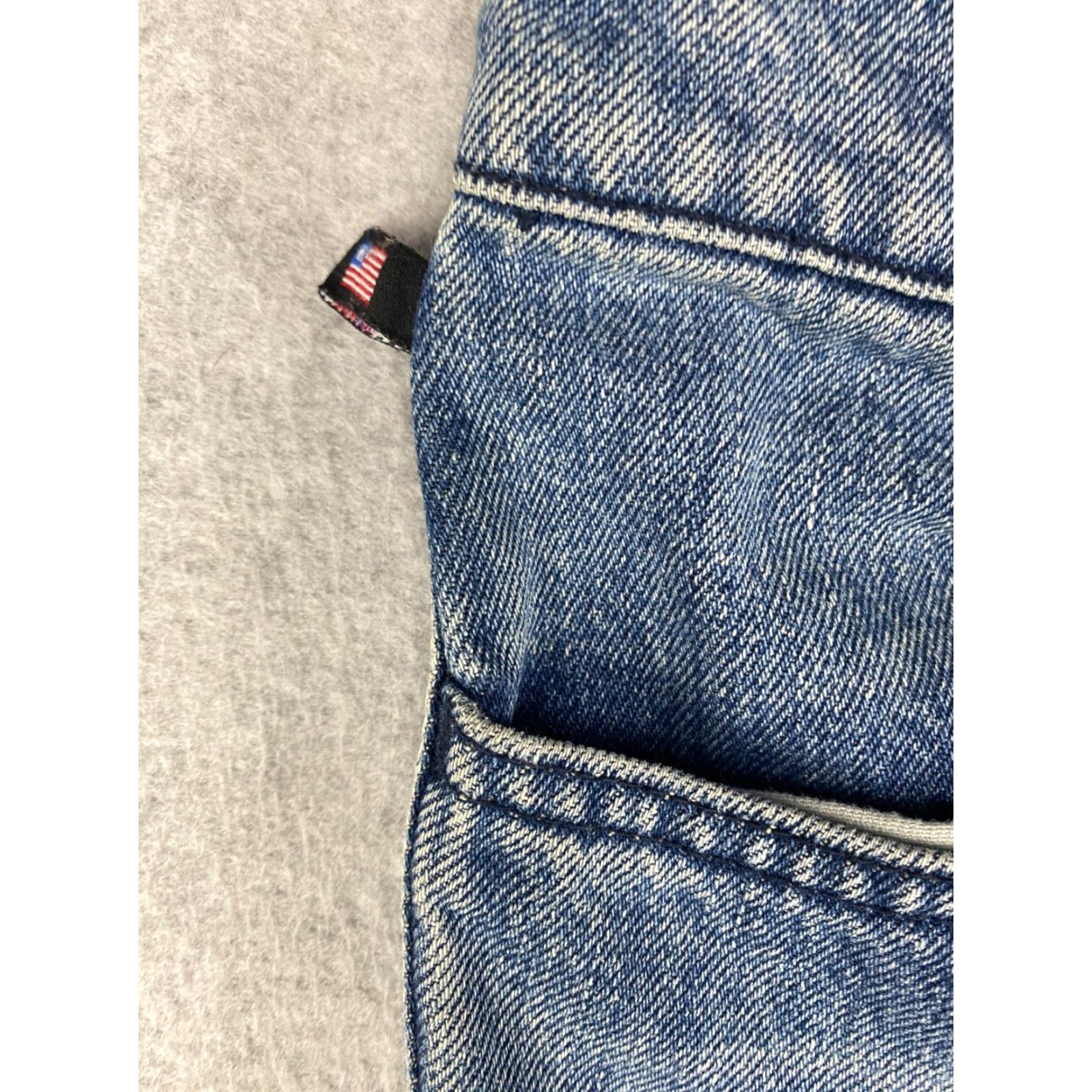 Ralph Lauren Ralph Lauren Jeans Womens 4 Knee Seam Flare Horseshoe Belt Loop Vintage Denim RL Jeans Size 27" / US 4 / IT 40 - 3 Thumbnail