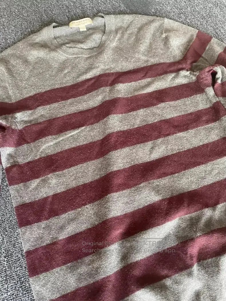 Burberry Burberry Striped Wool Blend Sweater. Size US M / EU 48-50 / 2 - 2 Thumbnail