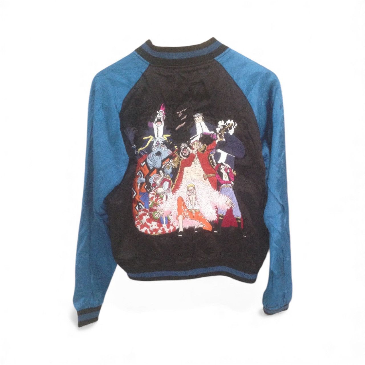 One Piece VINTAGE ONE PIECE SUKAJAN RAYON LUFFY EMBROIDERY JACKET Size US M / EU 48-50 / 2 - 1 Thumbnail
