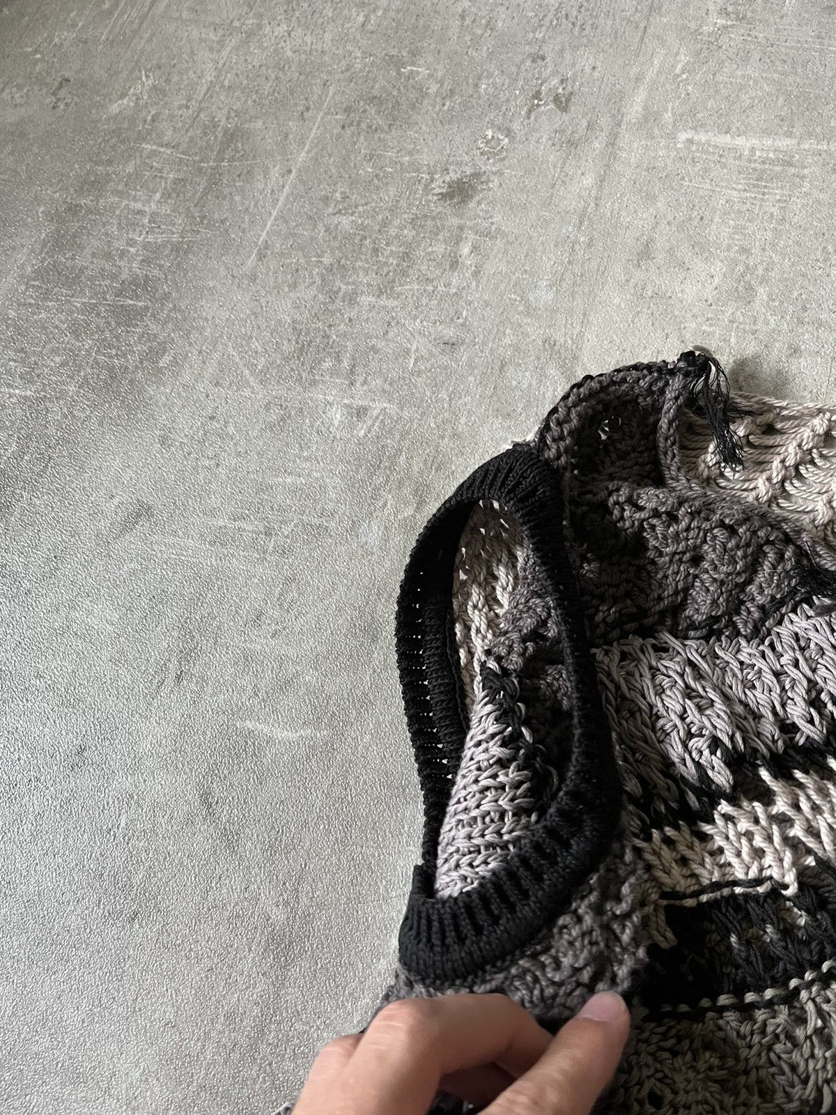 Rick Owens Rick Owens Island ss13 psycho knit vest Size US M / EU 48-50 / 2 - 8 Thumbnail