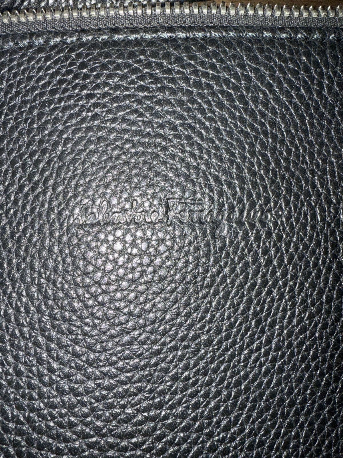 Salvatore Ferragamo Ferragamo Black Calf Leather Document Bag Size ONE SIZE - 6 Thumbnail