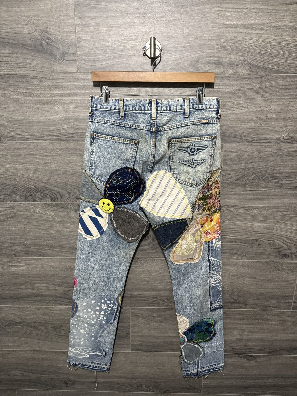 Kapital Kapital Clover PatchWork Jeans Size US 29 - 3 Thumbnail