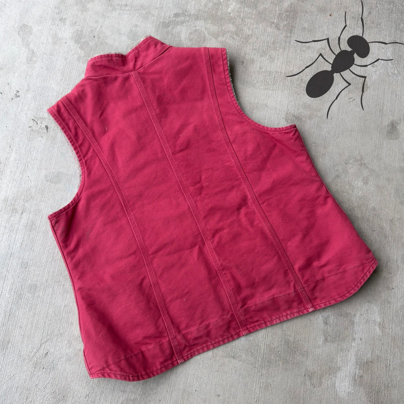 Carhartt × Vintage Carhartt WOMENS WV001 pink work wear vest Size US XXL / EU 58 / 5 - 3 Thumbnail