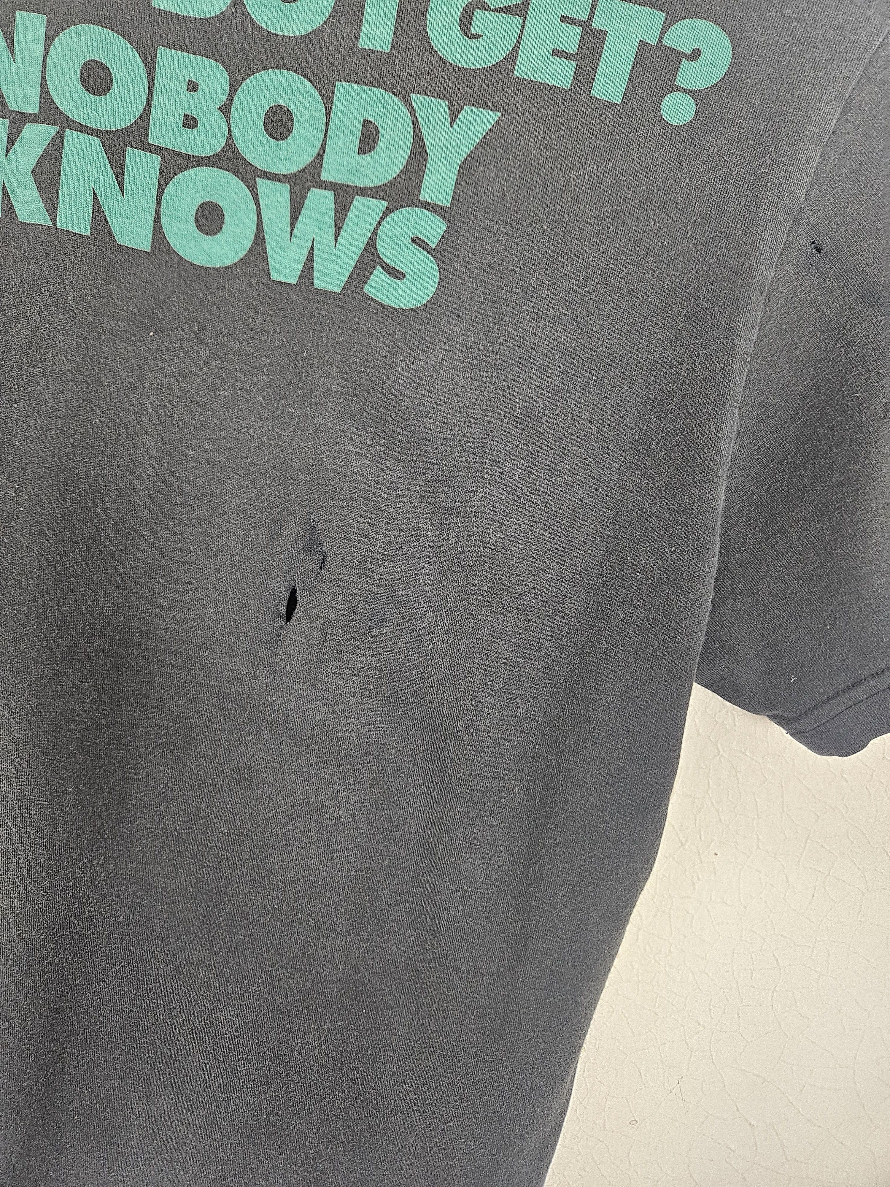 Hysteric Glamour × Japanese Brand Hysteric Glamour Nobody Knows tee shirt Size S / US 4 / IT 40 - 7 Thumbnail