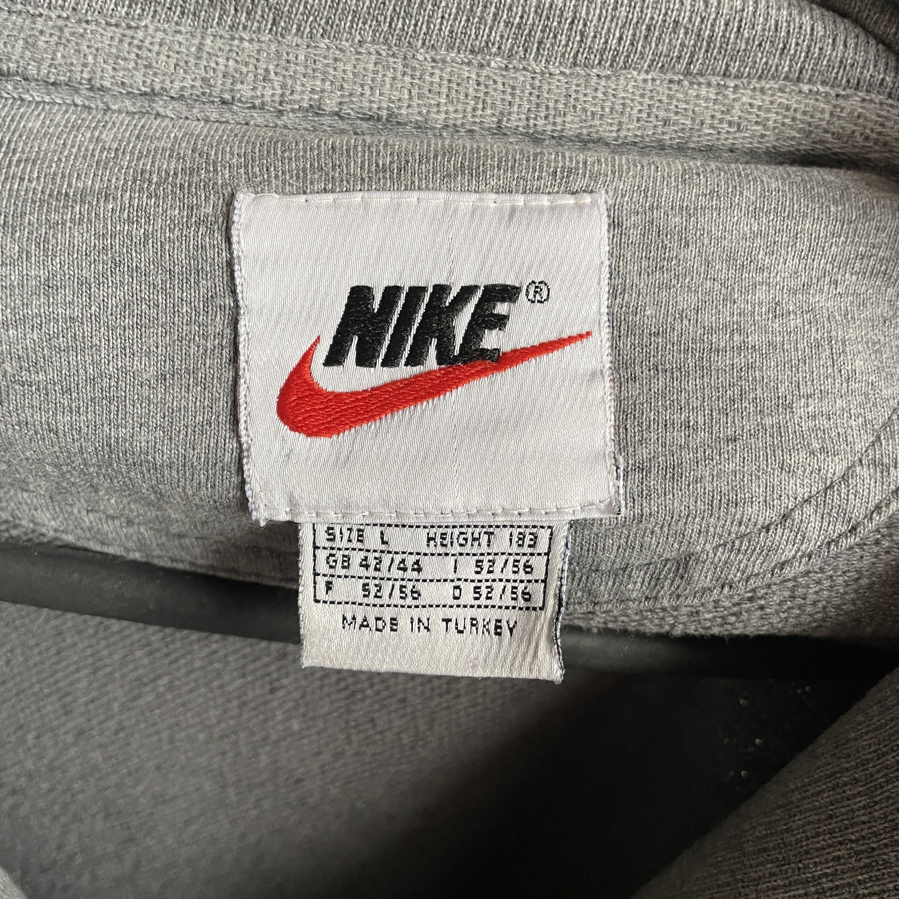 Nike × Vintage Nike Vintage 90's 1/4 Zip Pullover Size L Size US L / EU 52-54 / 3 - 7 Thumbnail