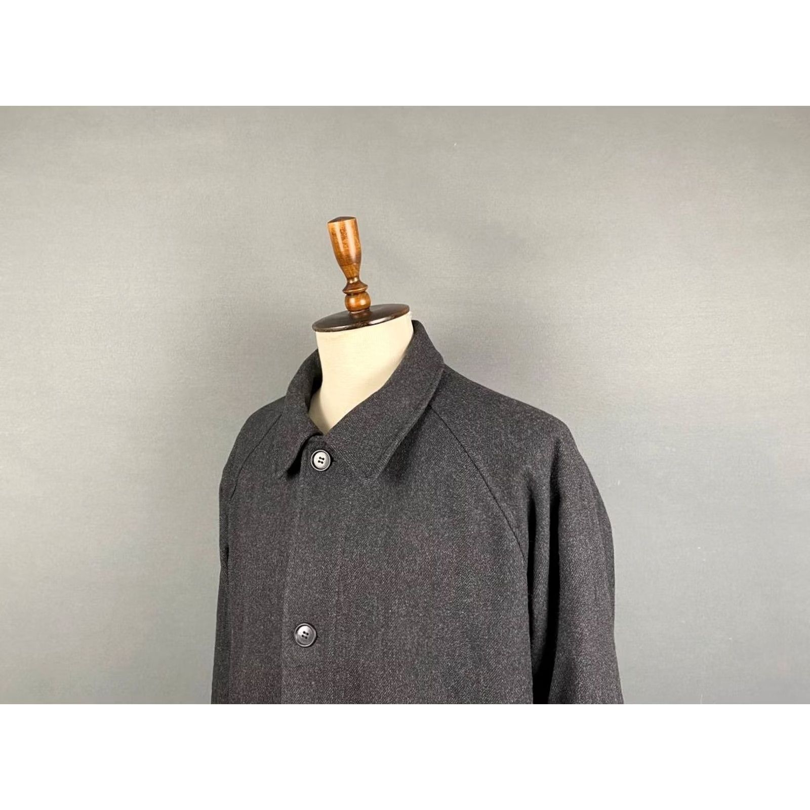 Fay Fay Jacket Regular 2XL Black Trench Parka Breathable Full Zip Button Up Mid-Length Jacket Coat Men Size US XXL / EU 58 / 5 - 5 Thumbnail
