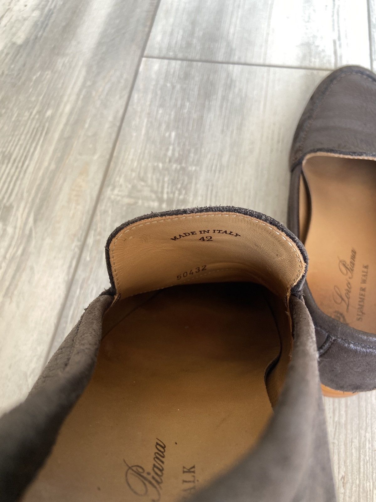 Loro Piana Loro Piana Summer Walk Leather Loafer Size US 9 / EU 42 - 8 Thumbnail