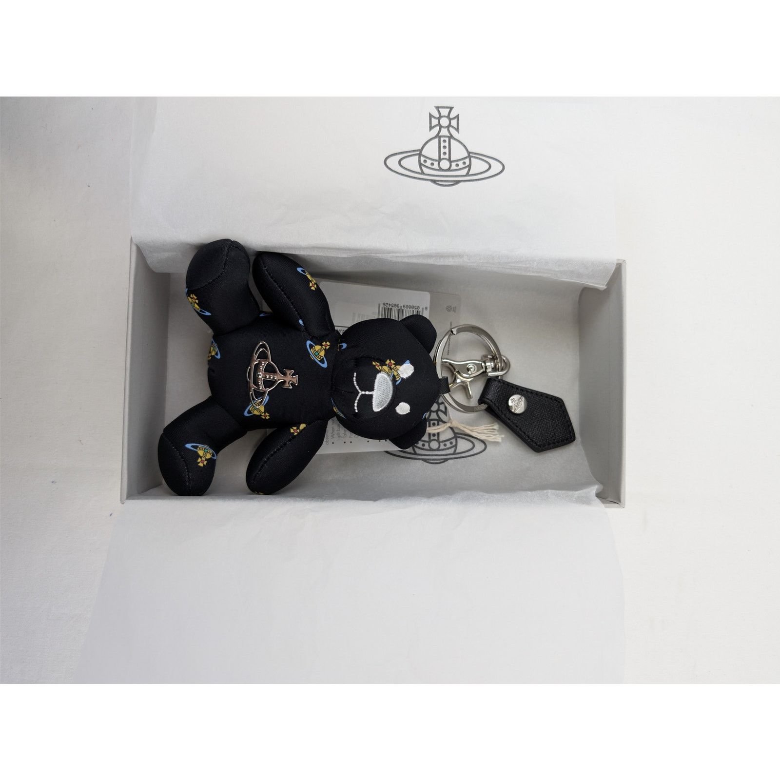 Vivienne Westwood o1rshd1 Size: OS / Teddy Bear Keyring / Bag Charm in Black Size ONE SIZE - 14 Thumbnail