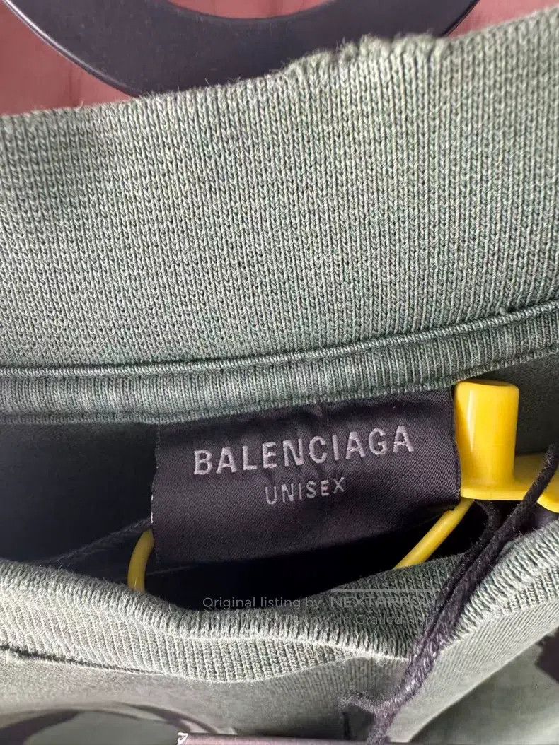 Balenciaga Balenciaga Tape Short Sleeve Size US XS / EU 42 / 0 - 3 Thumbnail