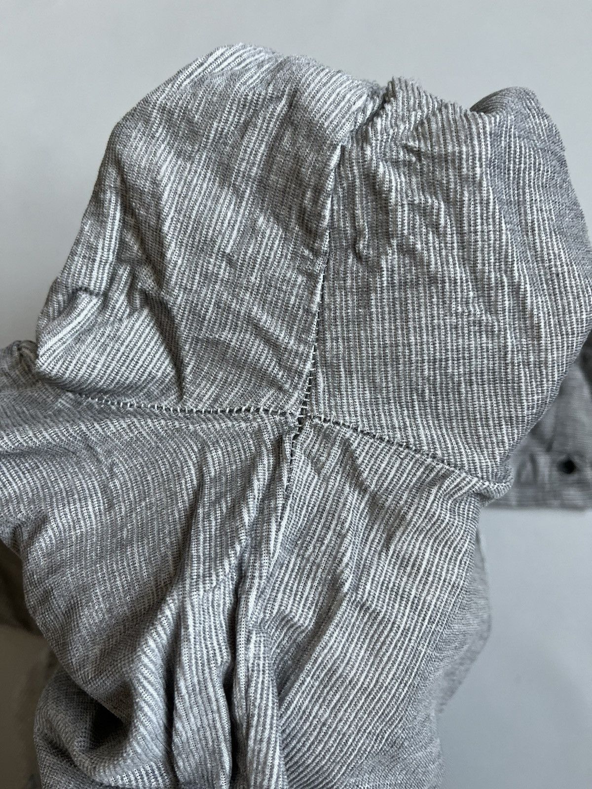 Dries Van Noten Hannes Roether Men Grey Corduroy Avant Garde Button Up Shirt Size US L / EU 52-54 / 3 - 17 Thumbnail