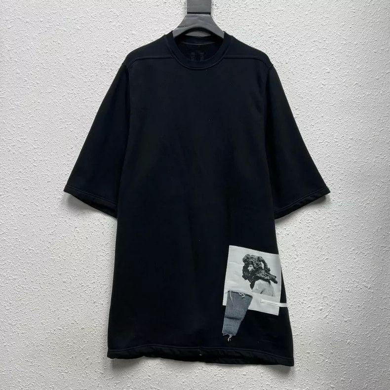 Rick Owens RICK OWENS drkshdw Graphic Short Sleeve T-Shirt-2508 Size US M / EU 48-50 / 2 - 1 Thumbnail