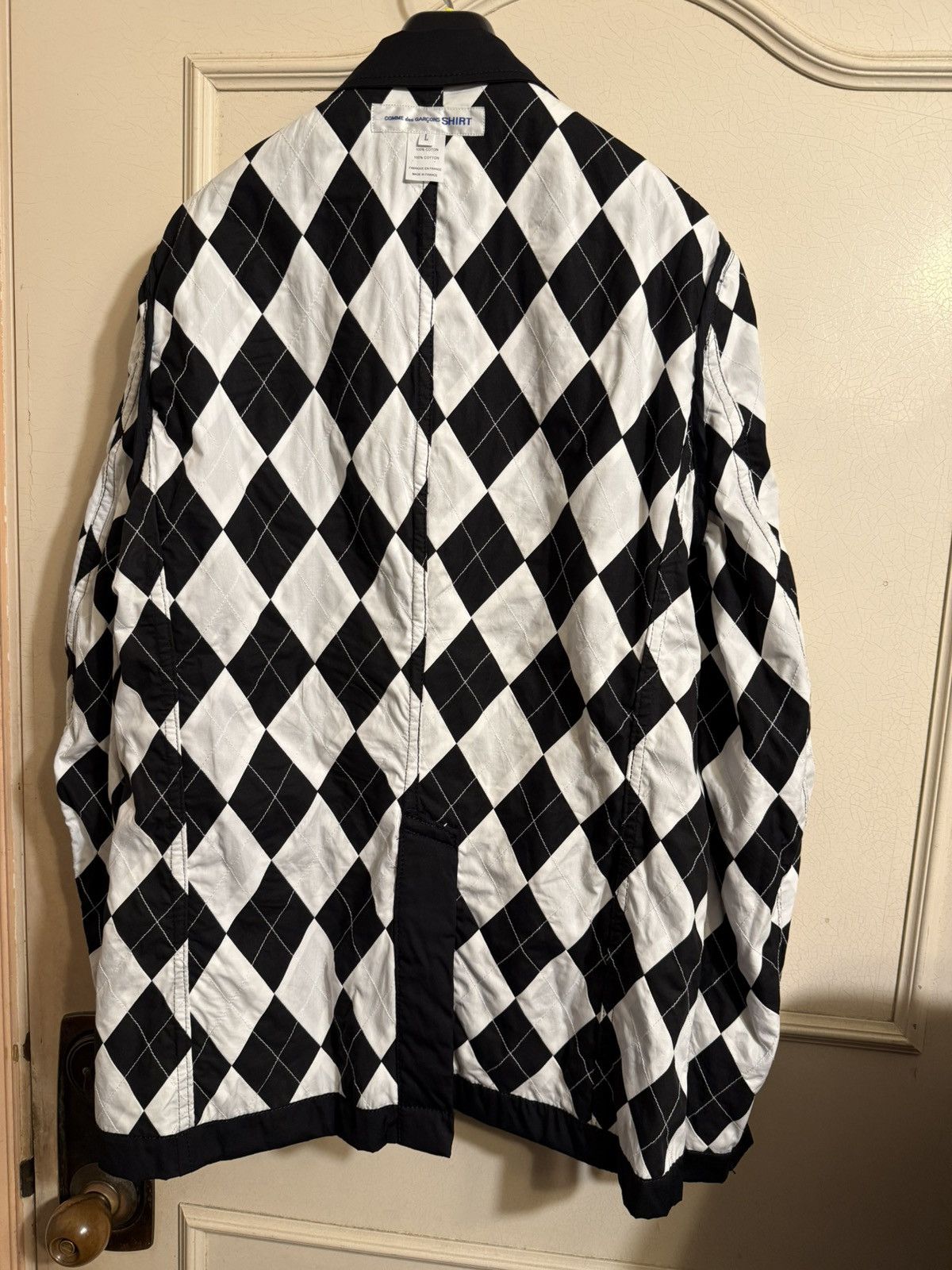 Comme des Garcons SHIRT Comme des Garçons Shirt Black Single Breasted Blazer Size 42R - 5 Thumbnail