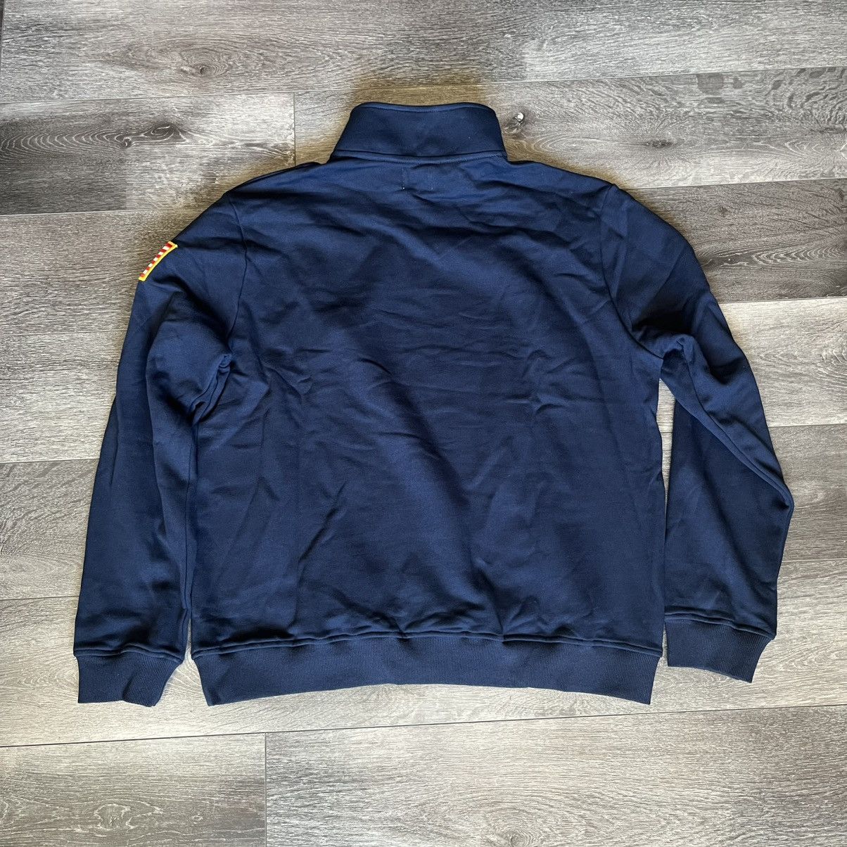 Vintage Controversatility Jeffery Epstein Quarter Zip Sweatshirt JEE Size US L / EU 52-54 / 3 - 3 Thumbnail