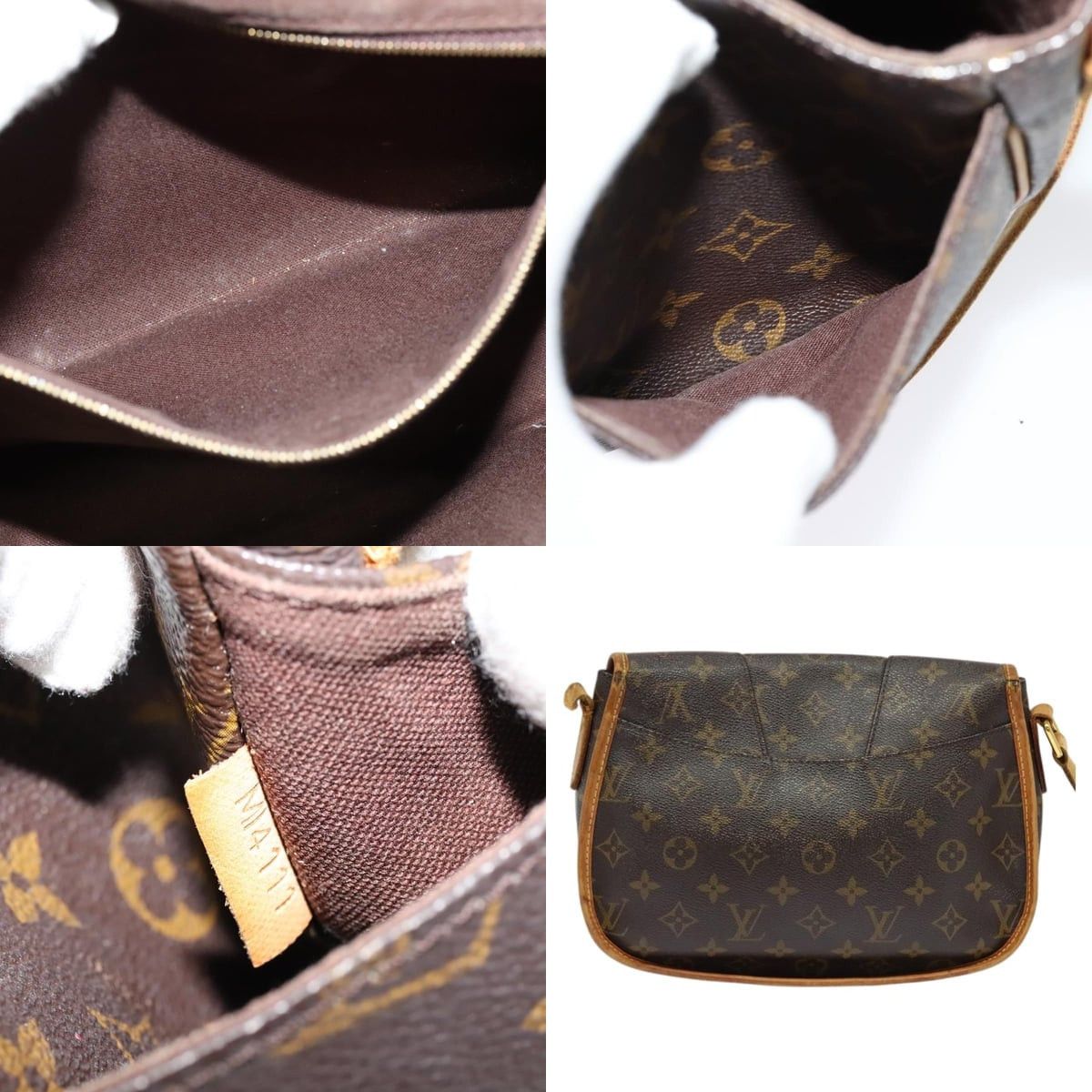 Louis Vuitton LOUIS VUITTON Monogram Menilmontan PM Shoulder Bag M40474 Size ONE SIZE - 11 Thumbnail