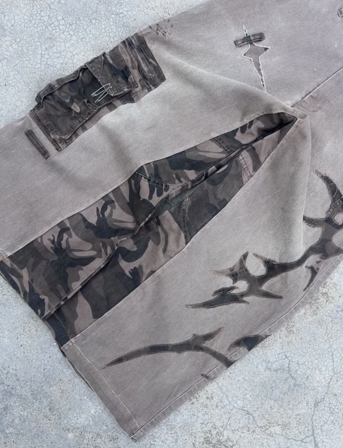 Japanese Brand Fulgurite coduroy rework Wide leg Baggy Size US 32 / EU 48 - 4 Thumbnail