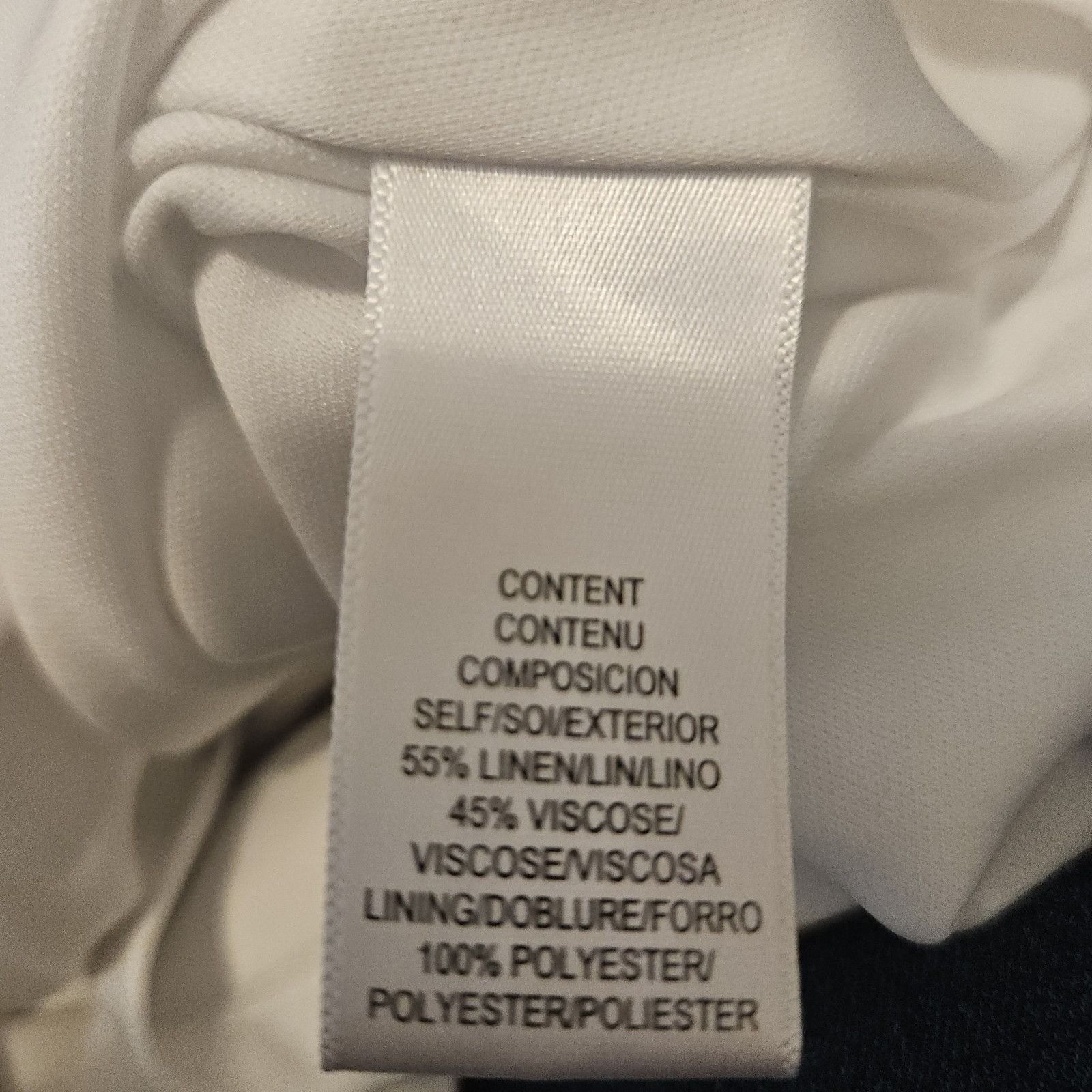 Other Wayf White Linen Cut Out Bow Detail Sleeveless Midi Dress Wo Size S / US 4 / IT 40 - 6 Thumbnail