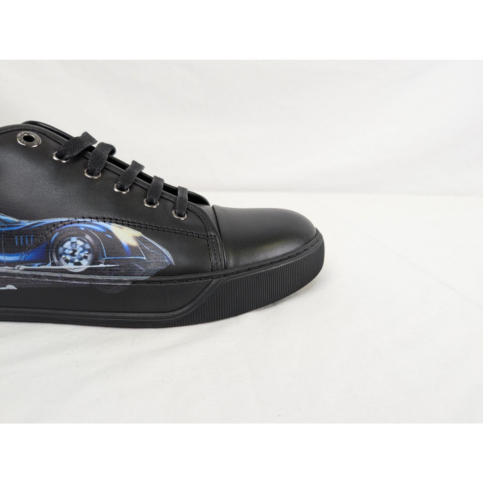 Lanvin o1rshd1 DBBI Low Top Sneakers in Black Size US 9 / EU 42 - 2 Thumbnail