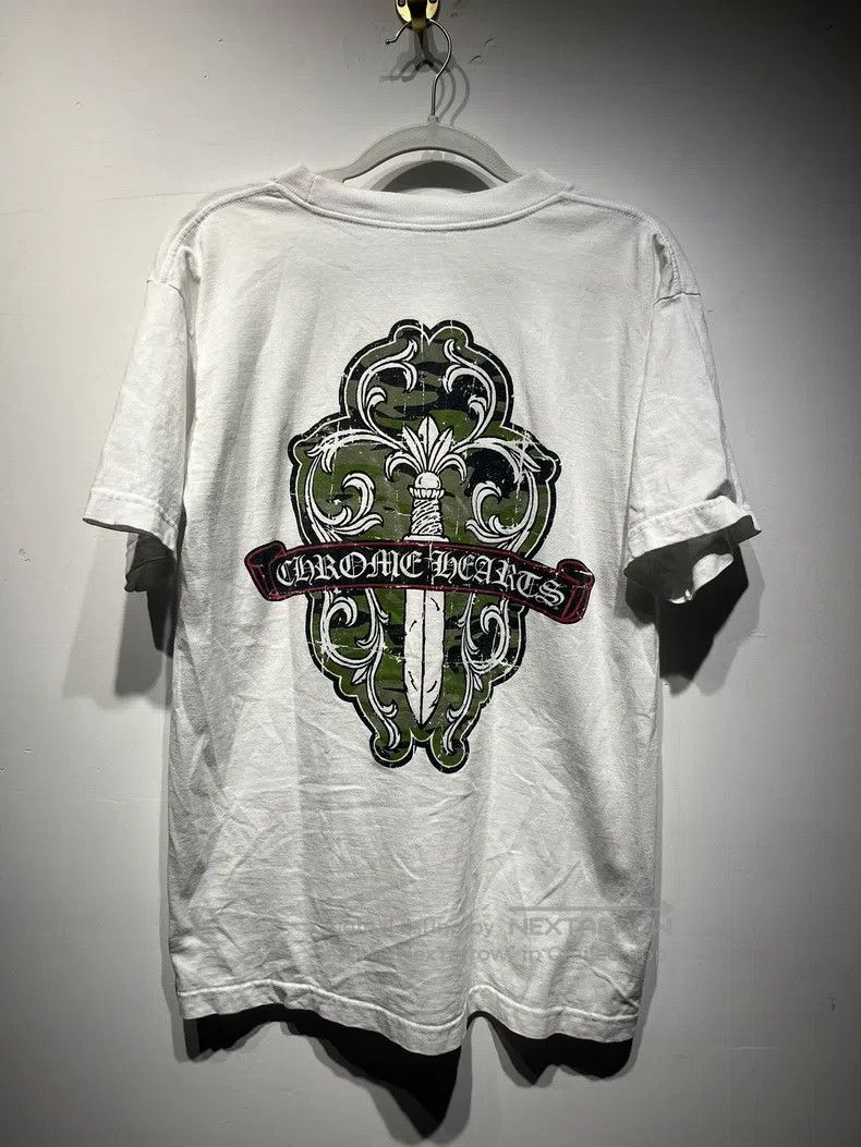 Chrome Hearts CHROME HEARTS Size M White broken green camouflage sword vi Size US M / EU 48-50 / 2 - 2 Thumbnail