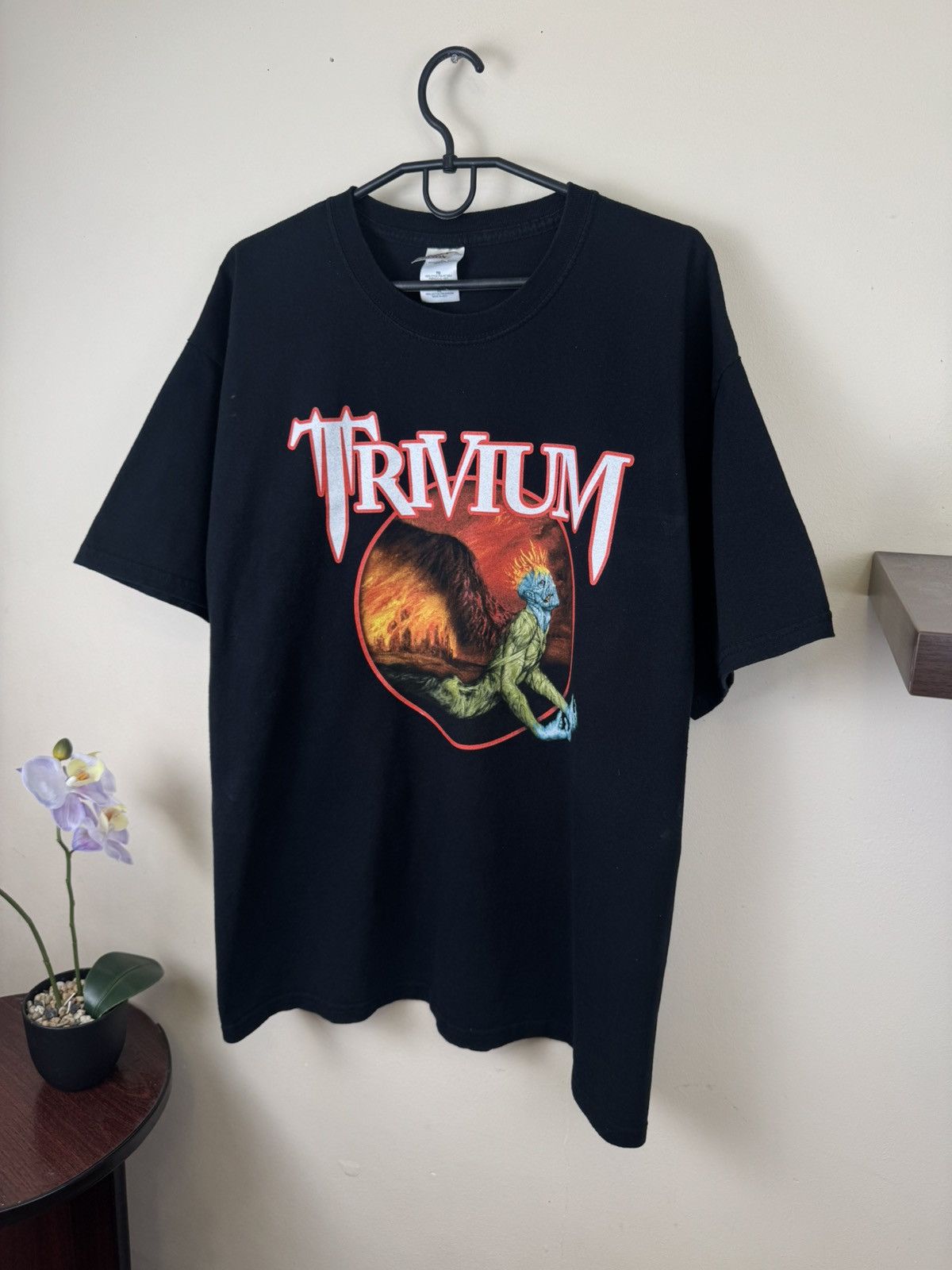 Other Vintage Trivium T shirt 2005 Ascendancy Rock Band Black XL Size US XL / EU 56 / 4 - 5 Thumbnail