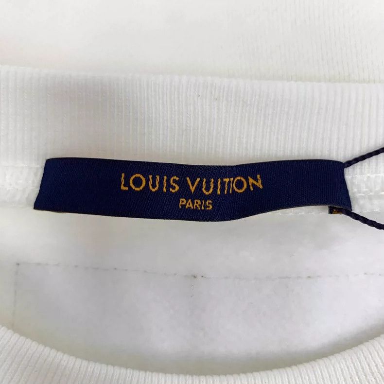 Louis Vuitton Louis Vuitton Cotton crew neck long-sleeve sweatshirt with Size US S / EU 44-46 / 1 - 5 Thumbnail