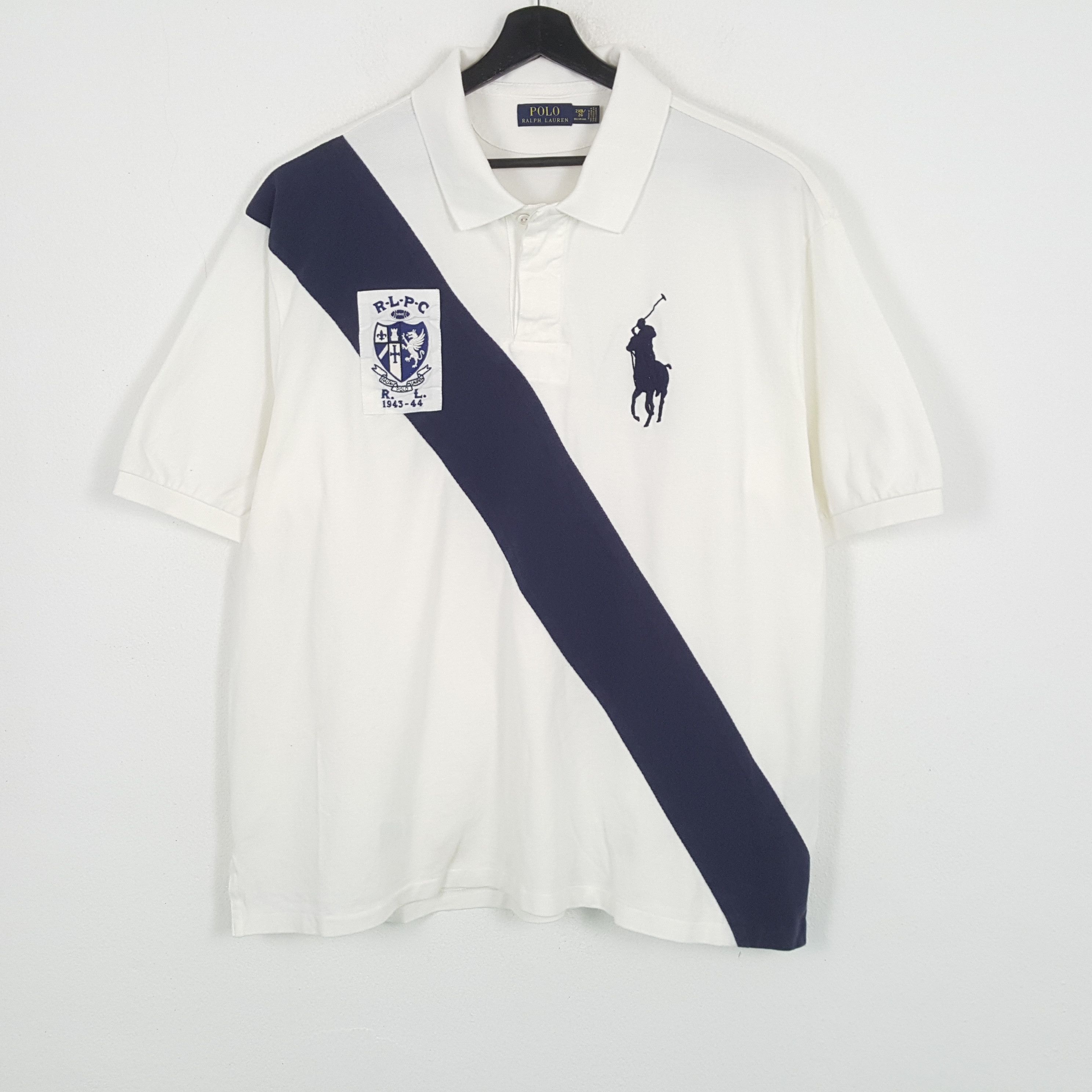 Polo Ralph Lauren × Vintage POLO RALPH LAUREN Fashion Style Casual Polos Size US XXL / EU 58 / 5 - 1 Thumbnail