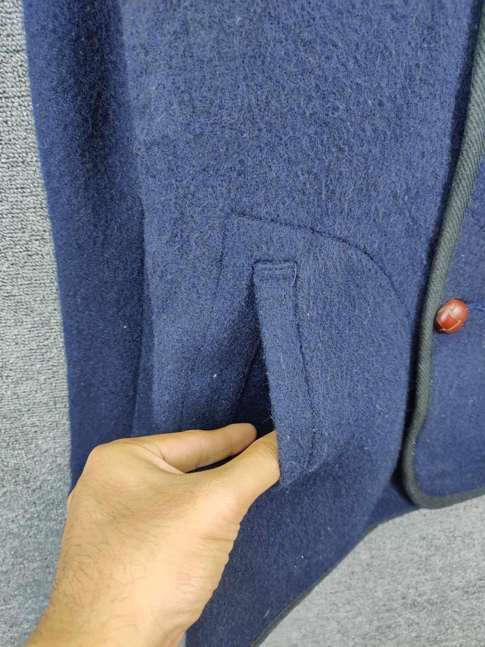 Danton Danton Vetements De Travail Double Breasted Wool Coat Size US M / EU 48-50 / 2 - 8 Thumbnail