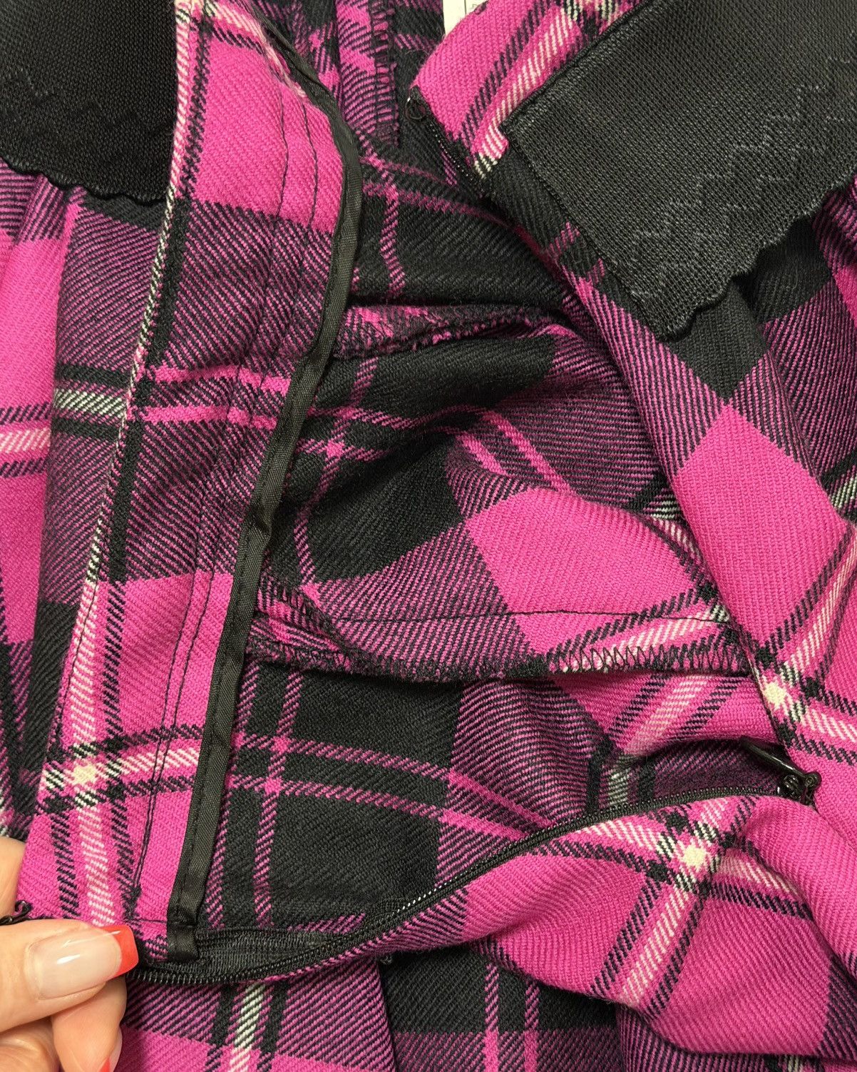 Dolce & Gabbana D&G Fall Winter 2003 Tartan Flared Mini Skirt Size 26" / US 2 / IT 38 - 6 Thumbnail