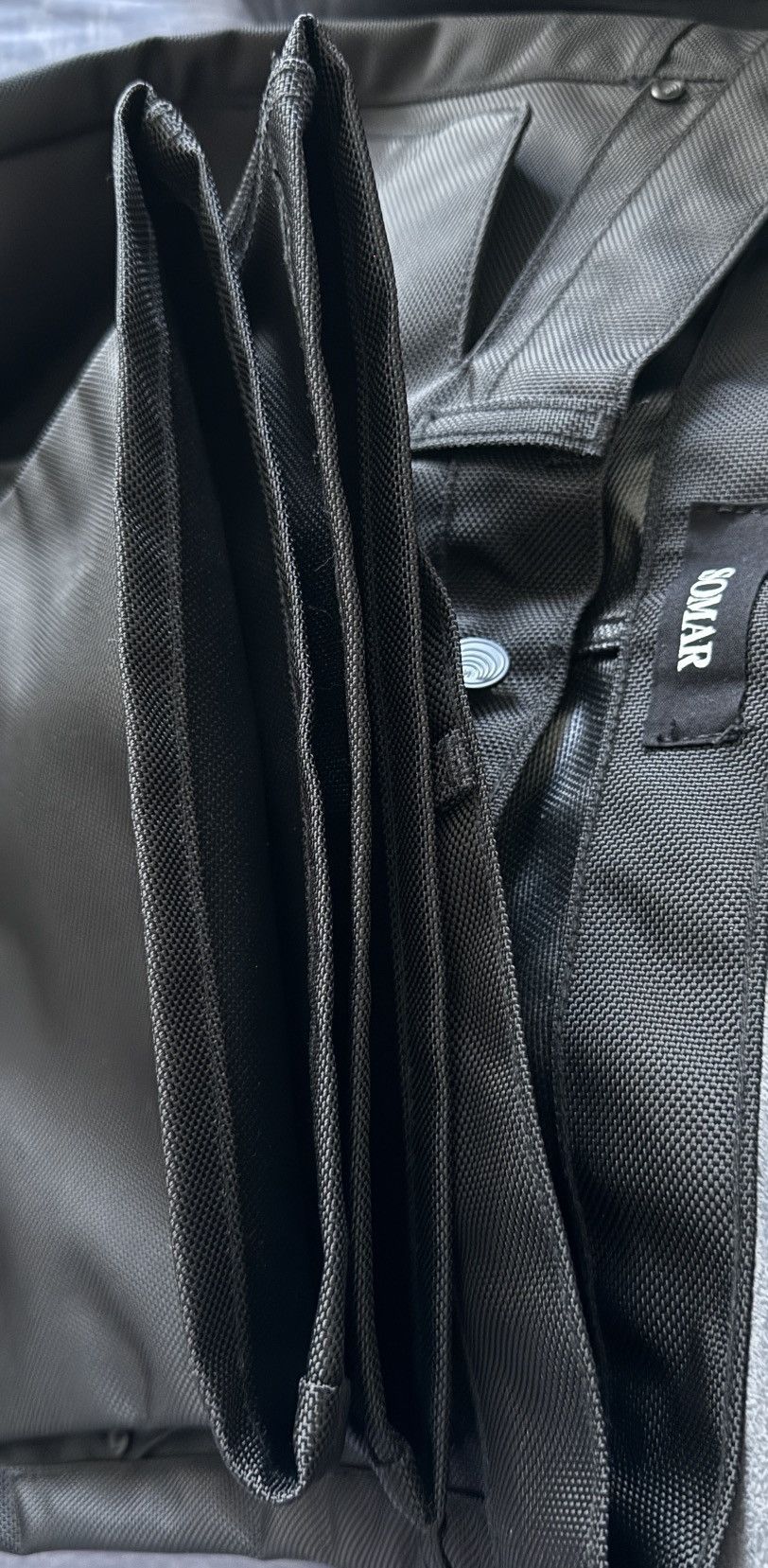 Somar Somar 32W Ahab Cordura Ballistic Nylon black wide leg pants Size US 32 / EU 48 - 8 Thumbnail