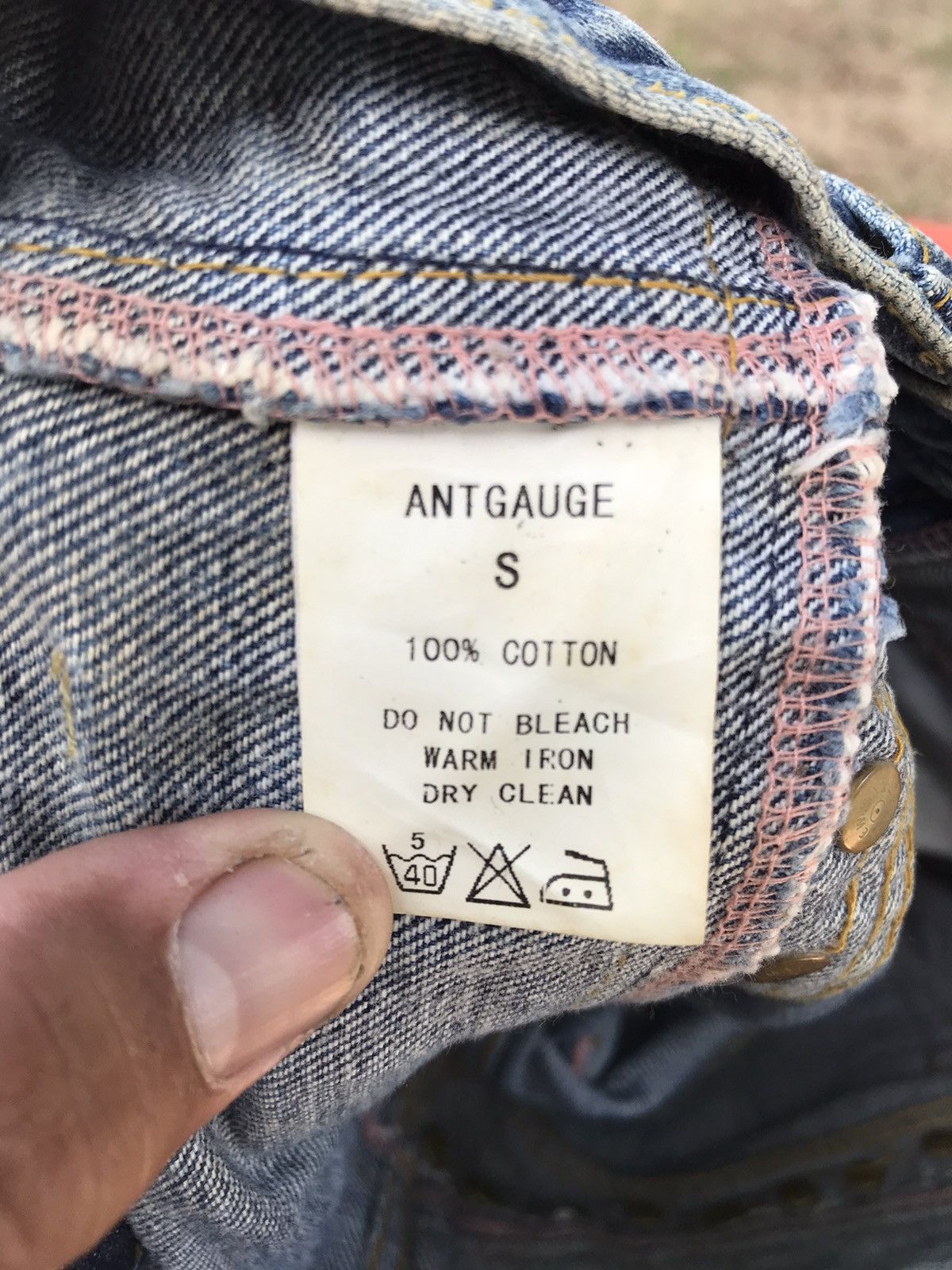 If Six Was Nine × Japanese Brand VINTAGE ANTGAUGE TWO WAIST IF SIX WAS NINE DISTRESSED DENIM Size US 29 - 11 Thumbnail
