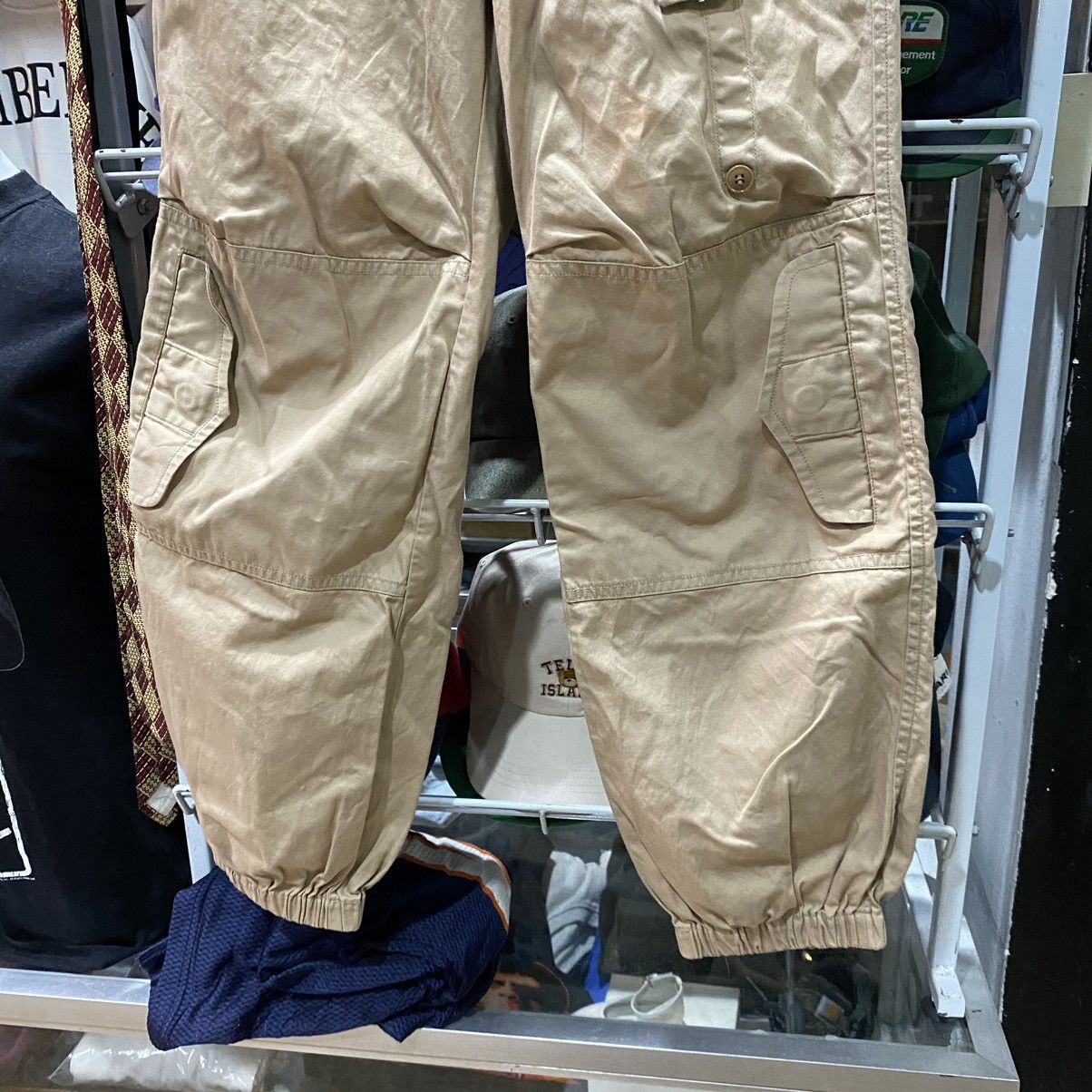 CABANE de ZUCCa × Designer Cabane de Zucca Parachute Cargo Tactical Pants Size US 28 / EU 44 - 4 Thumbnail