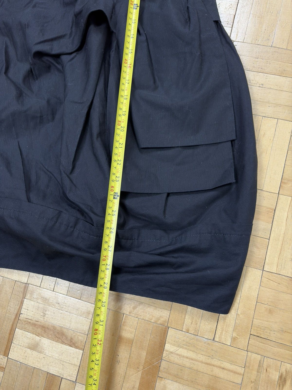 Marc Jacobs Marc by Marc Jacobs Black Cotton Bow Tie Short Black Dress Size M / US 6-8 / IT 42-44 - 7 Thumbnail