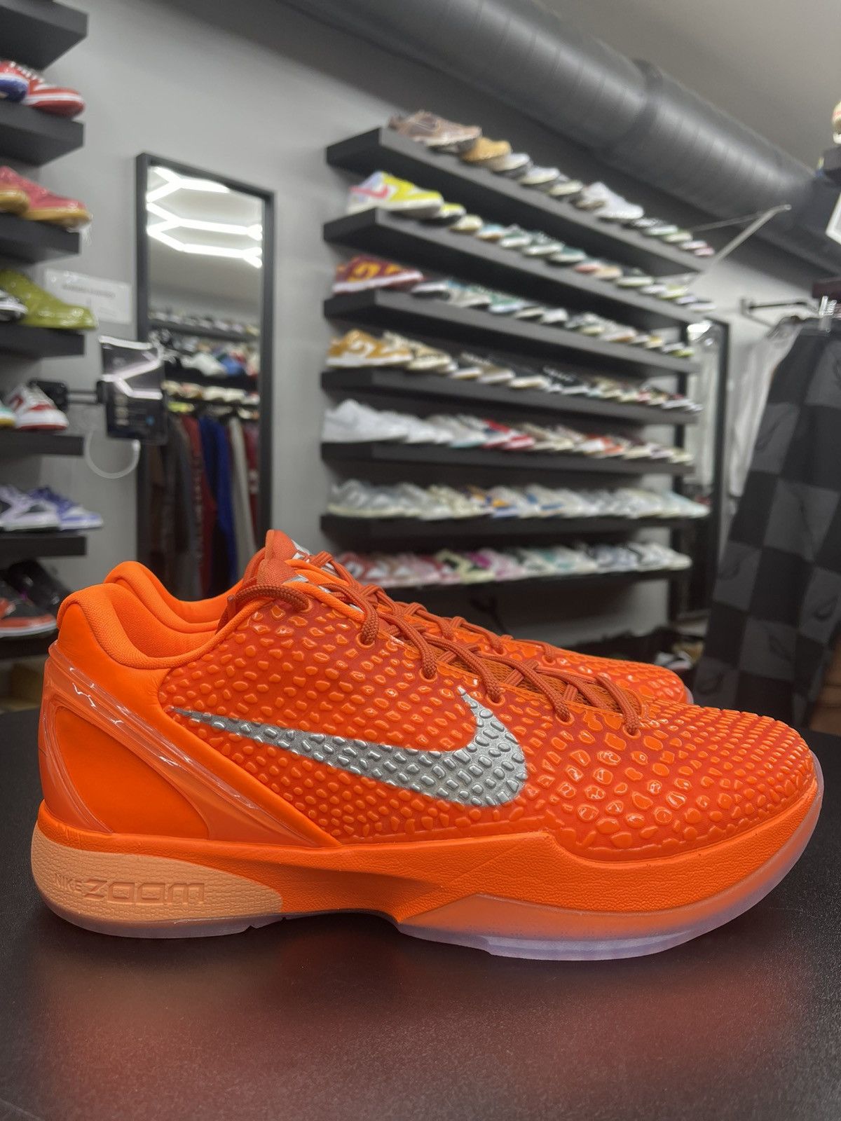 Nike Size 7y - Nike Kobe 6 Protro Total Orange Brand New! Size US 7 / EU 40 - 3 Thumbnail