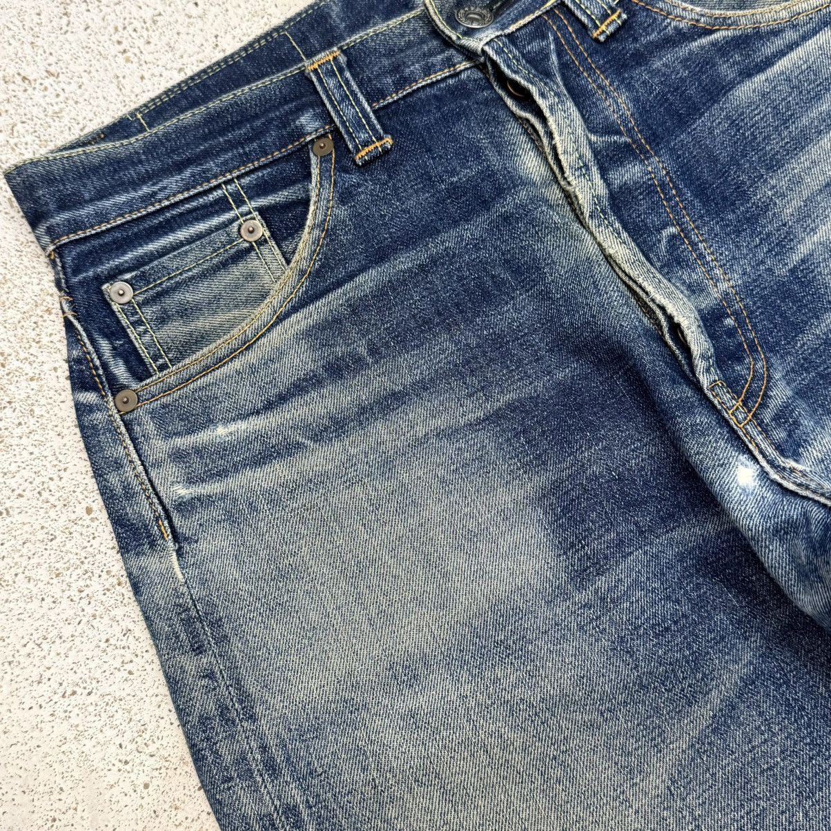 Japanese Brand Chikiriya Selvedge Chainstitch Mudwash Japanese Denim Size US 30 / EU 46 - 10 Thumbnail