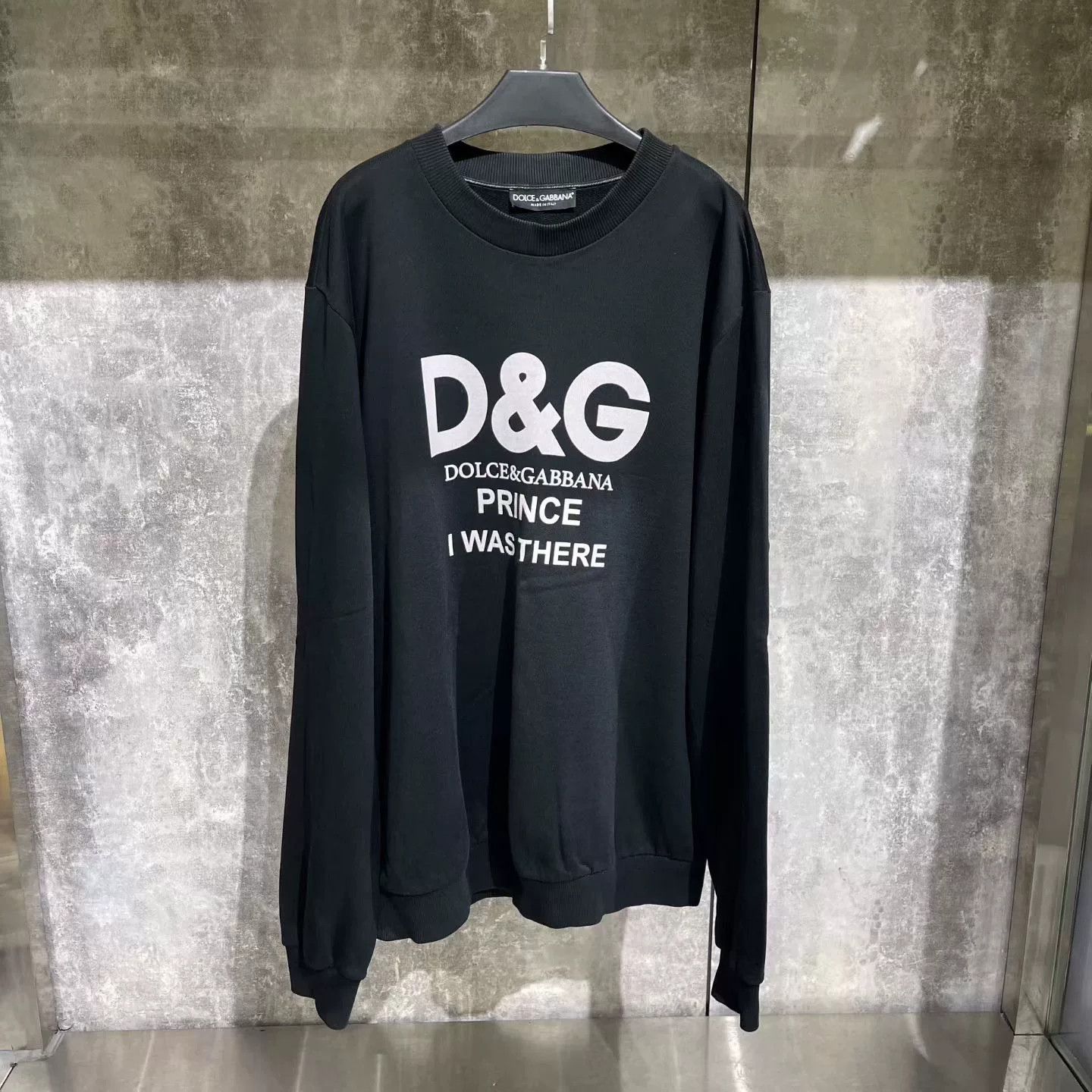 Dolce & Gabbana Dolce & Gabbana Black Hoodie s Men Size US S / EU 44-46 / 1 - 1 Thumbnail