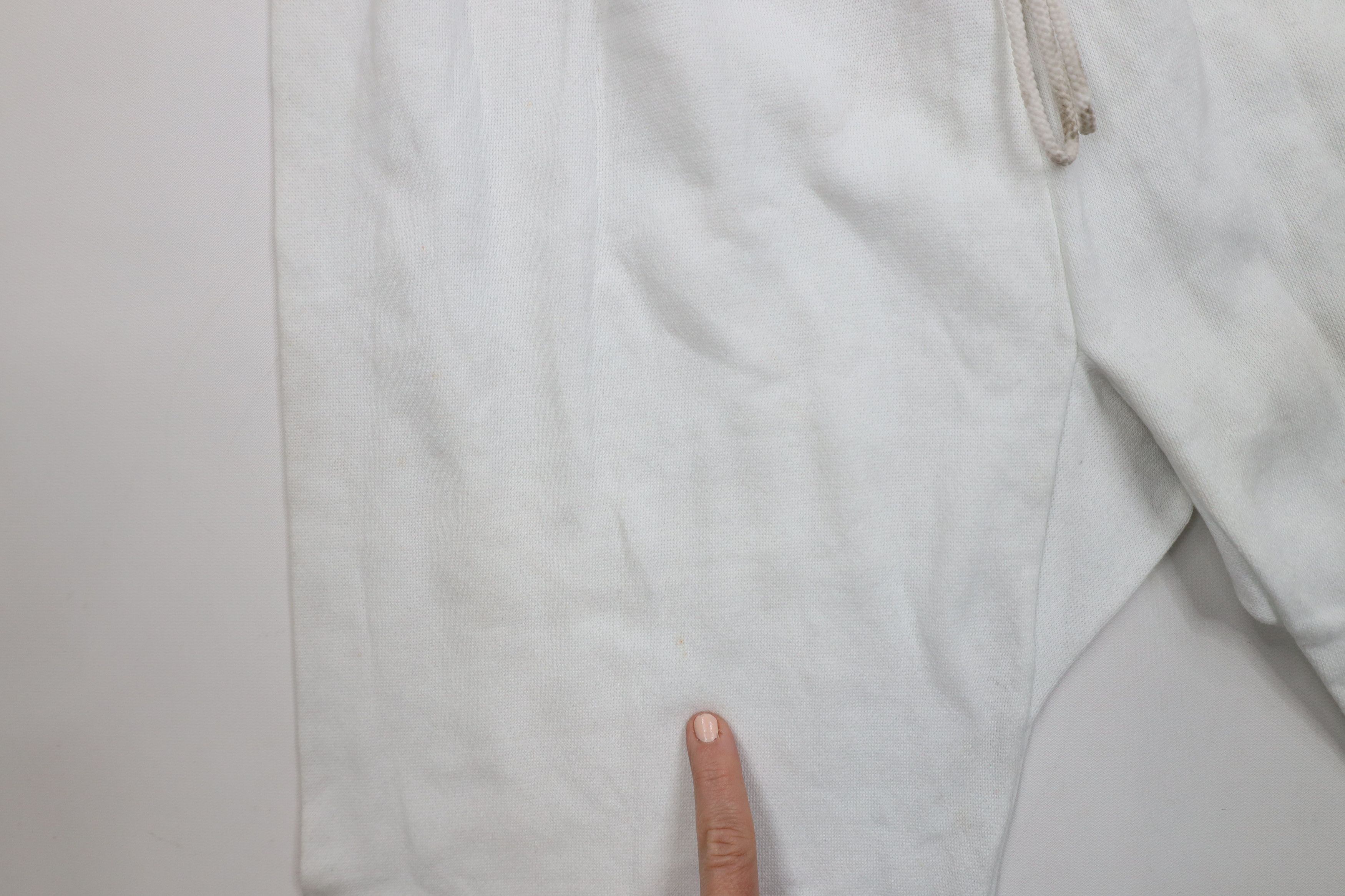 Vintage Vintage 90s Streetwear Sweatpants Joggers Pants White USA Size US 36 / EU 52 - 7 Thumbnail