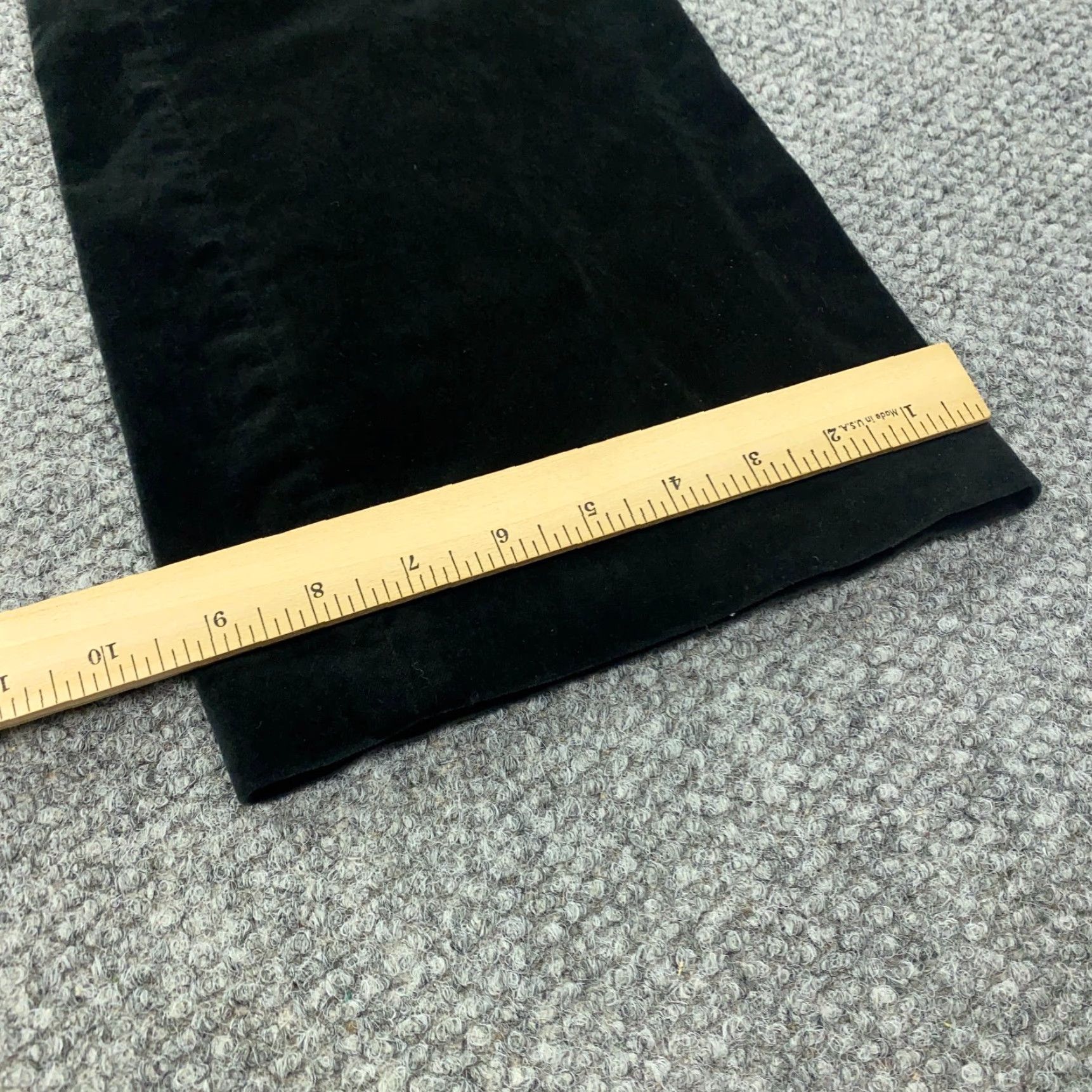Vintage The Limited Drew Fit Pants Womens Size 6 Black Velour Bootcut Dress Trousers Size 32" / US 10 / IT 46 - 7 Thumbnail
