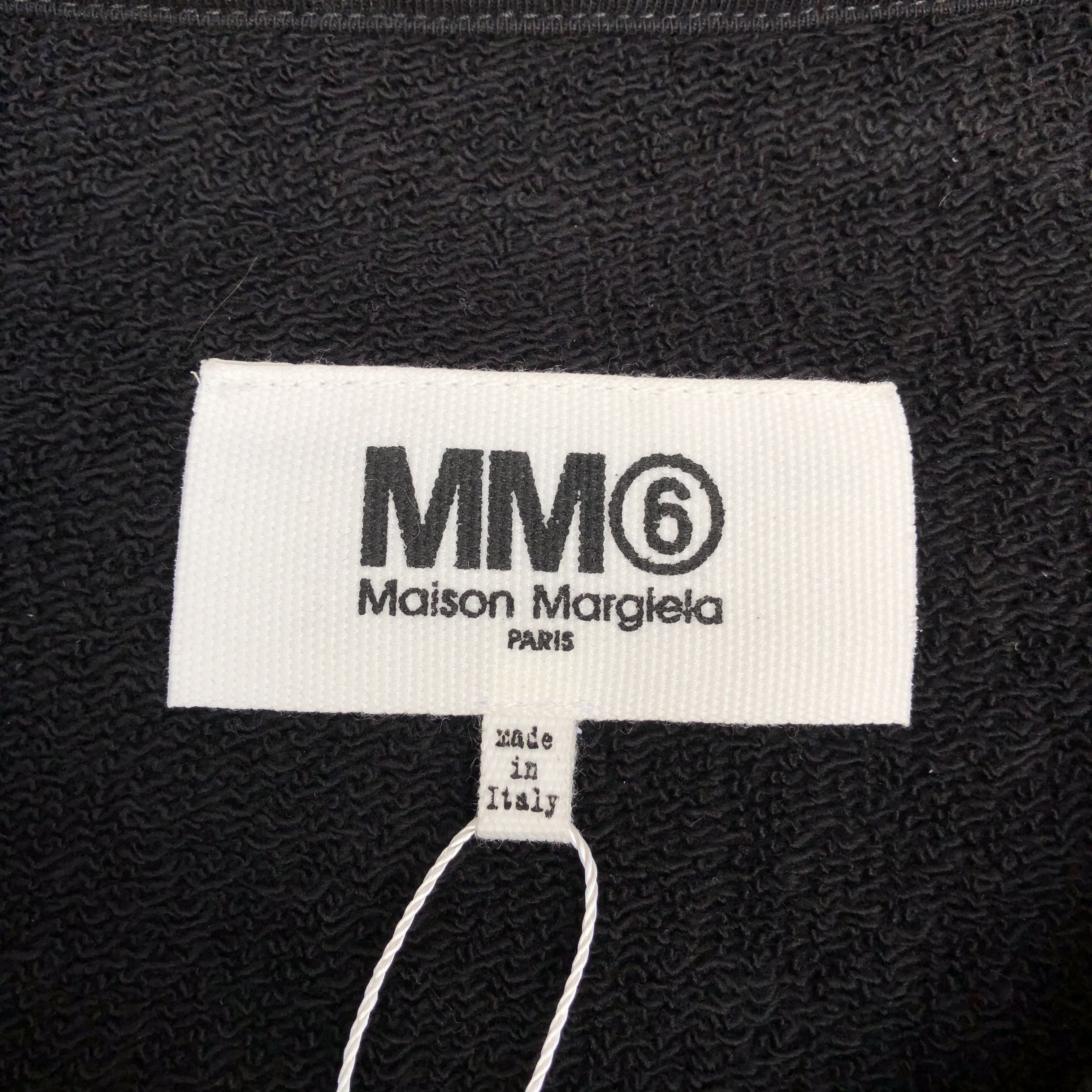 MM6 Maison Margiela Studded Logo Boxy S/S Sweatshirt Size XXL / US 16-18 / IT 52-54 - 6 Thumbnail