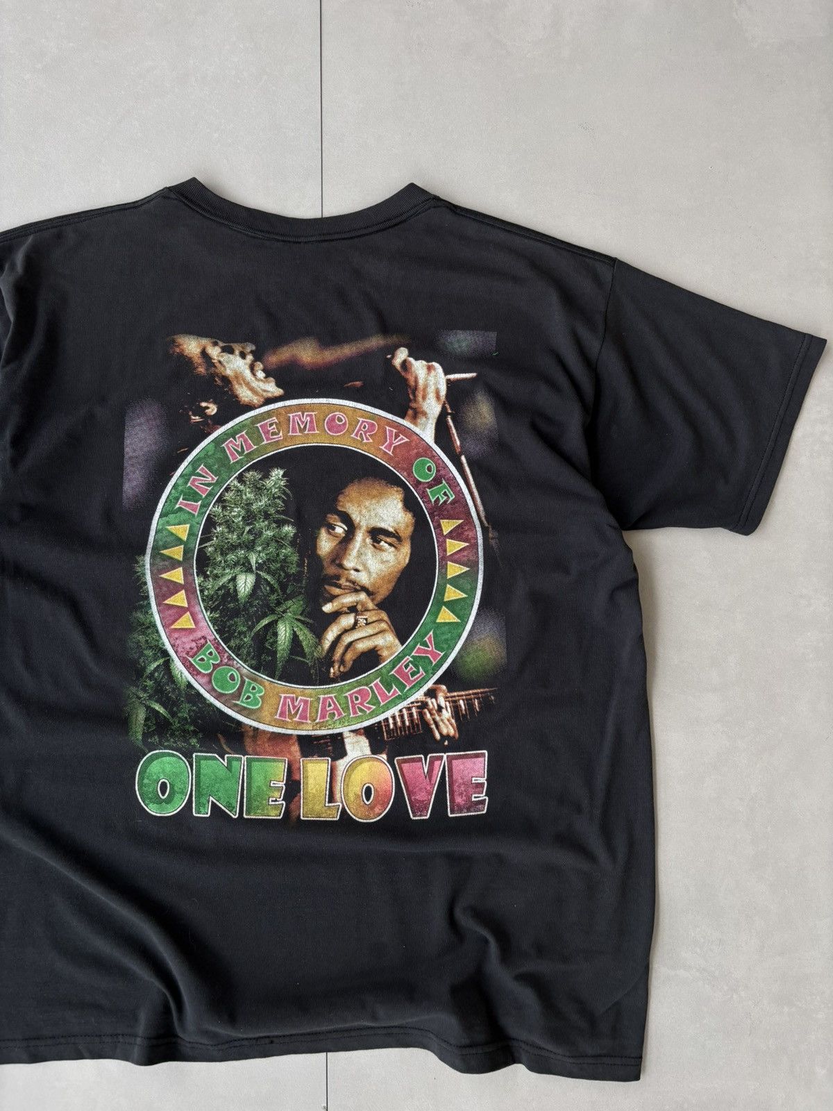 Rap Tees Vintage Bob Marley Rap Tee Size US L / EU 52-54 / 3 - 6 Thumbnail