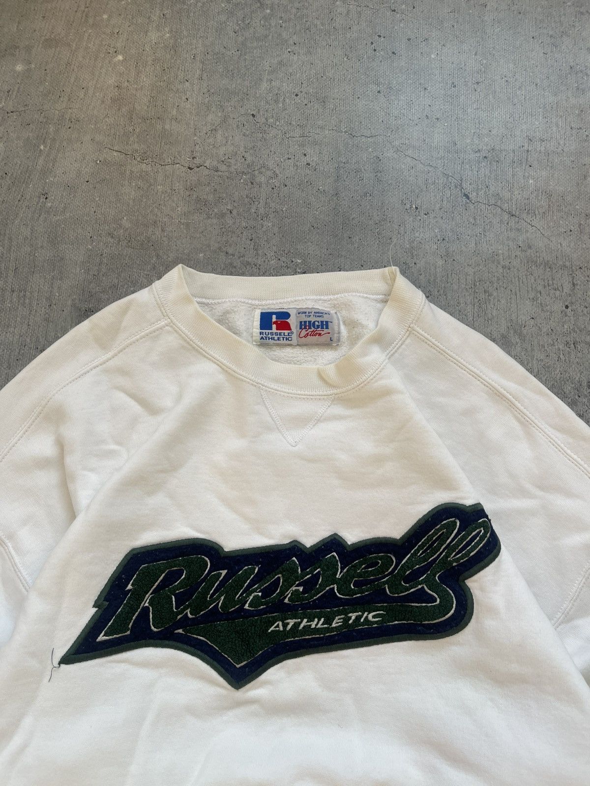 Russell Athletic Vintage Russell Athletic USA Oversized Sweatshirt Size US L / EU 52-54 / 3 - 4 Thumbnail