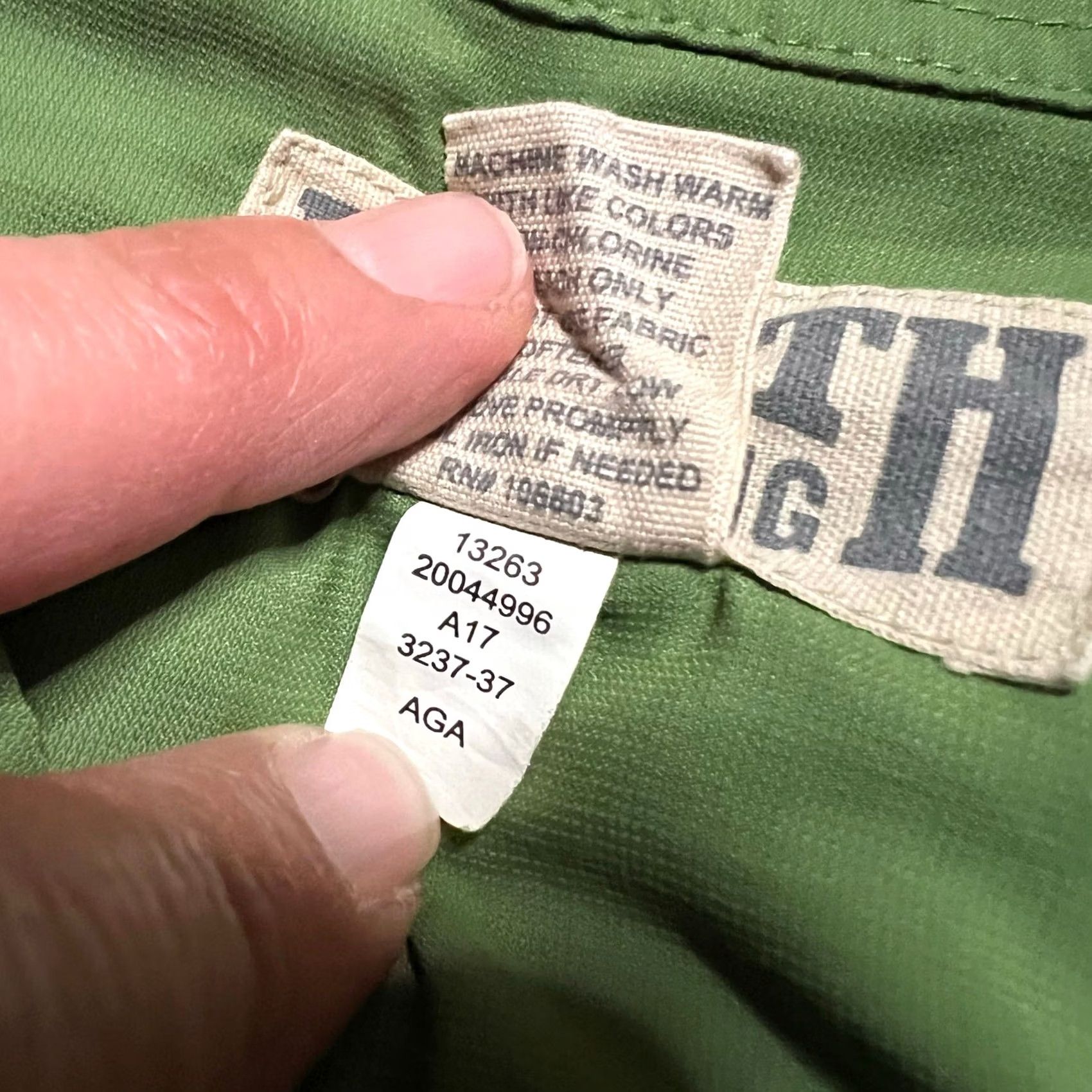 Duluth Trading Company Duluth Armachillo Shirt Mens 3XL Green Short Sleeve Button Down Nylon Outdoors Mens Size US XXL / EU 58 / 5 - 8 Thumbnail