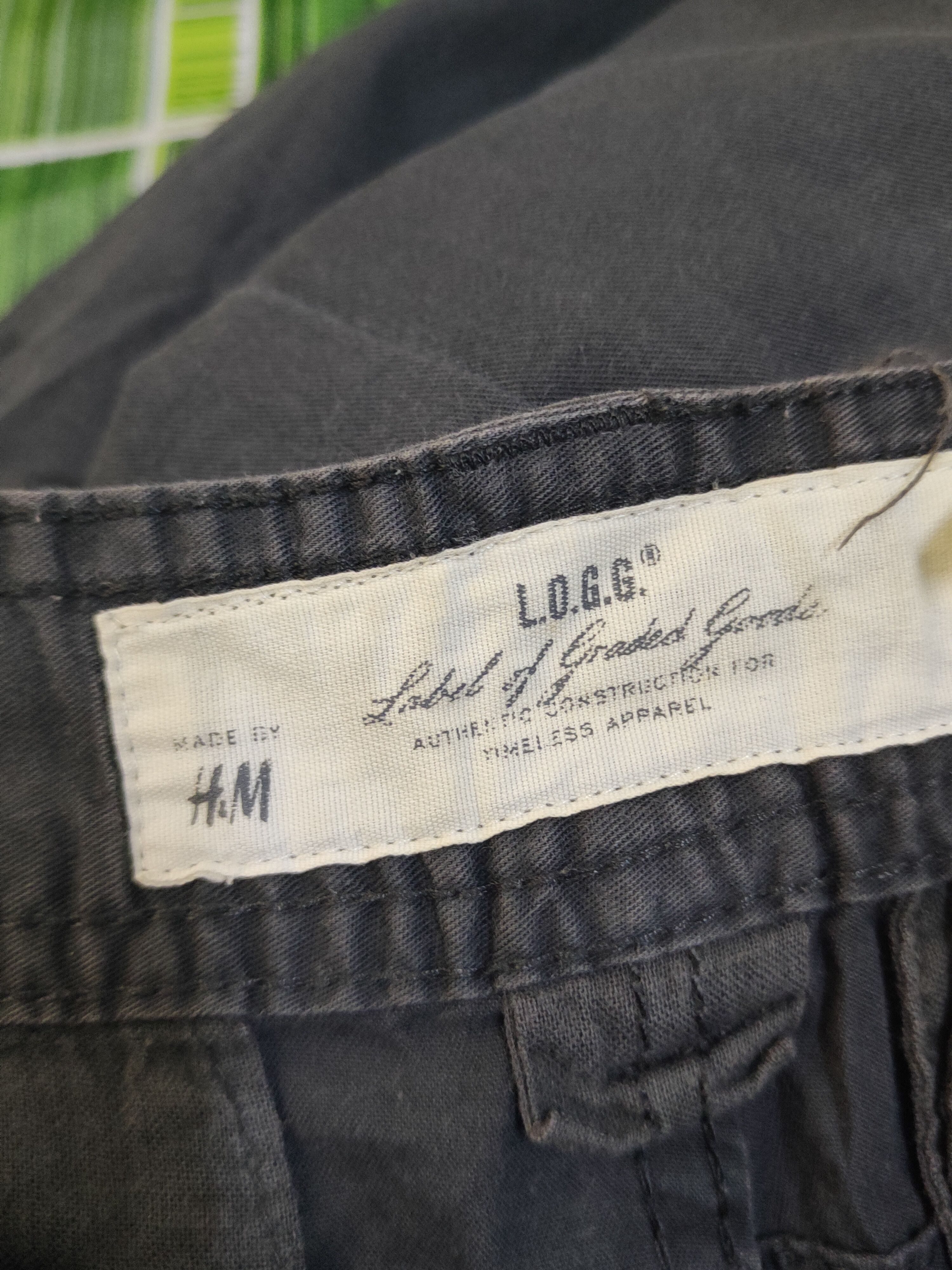 L.O.G.G. DL L.O.G.G H&M Dark Gray Multipocket Joggers #1575 Size 27" / US 4 / IT 40 - 14 Thumbnail